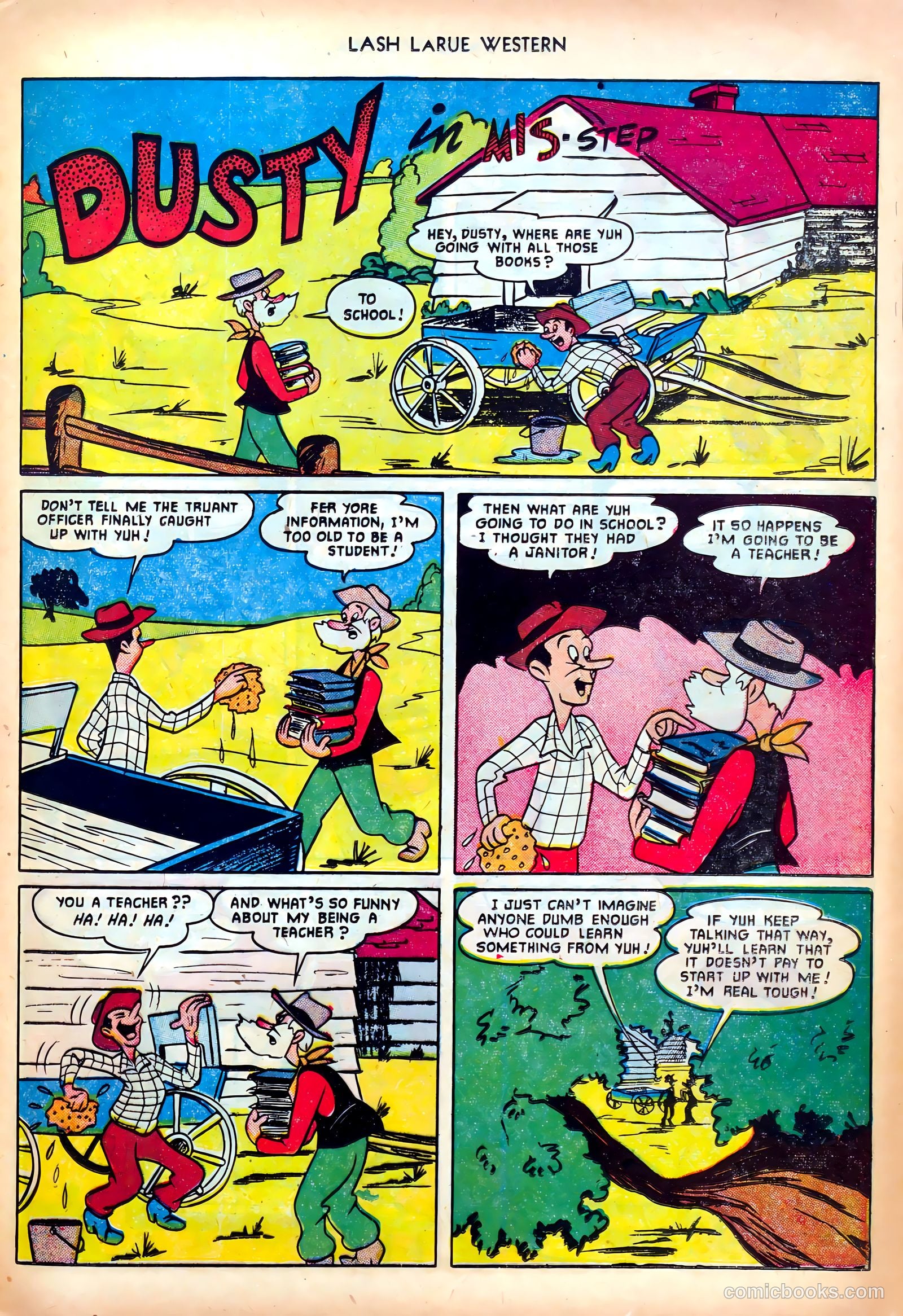 Lash LaRue Western #25 (1952) — page 13 of 33