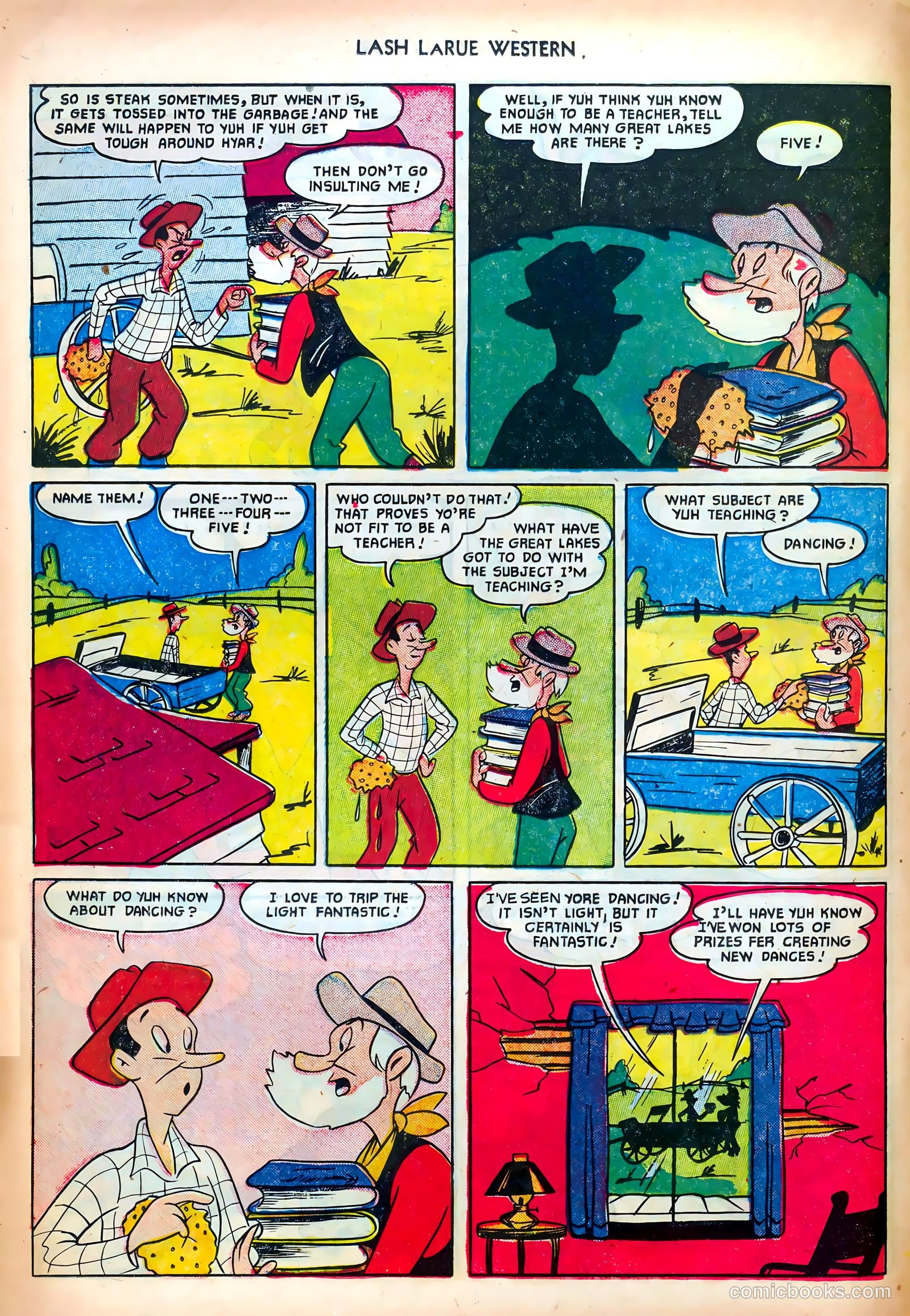 Lash LaRue Western #25 (1952) — page 14 of 33