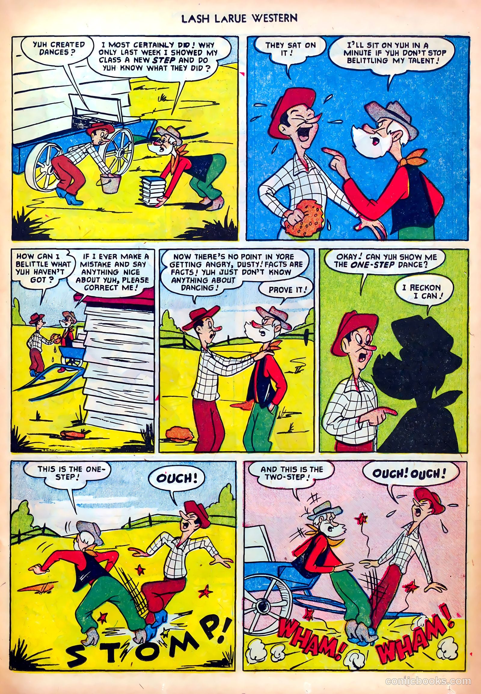 Lash LaRue Western #25 (1952) — page 15 of 33