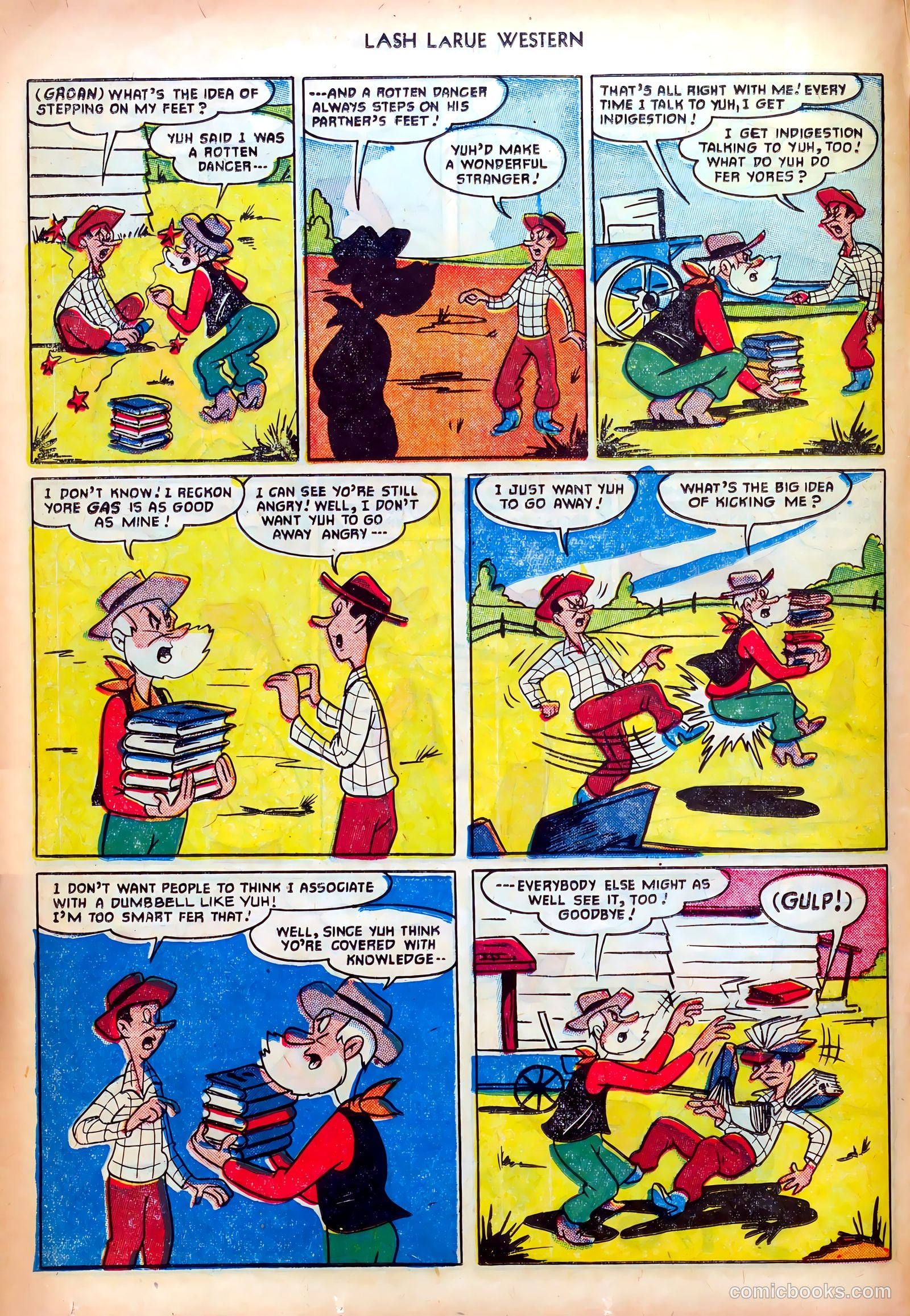 Lash LaRue Western #25 (1952) — page 16 of 33