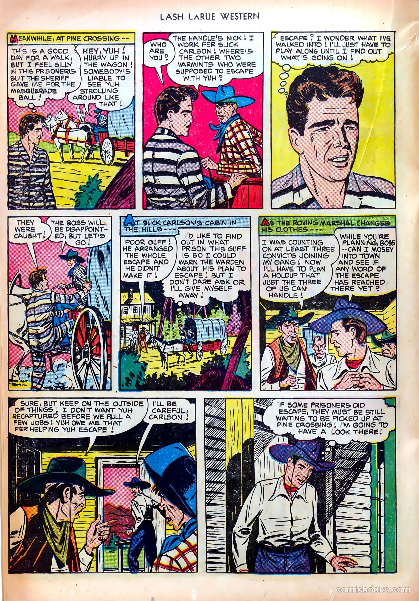 Lash LaRue Western #25 (1952) — page 20 of 33