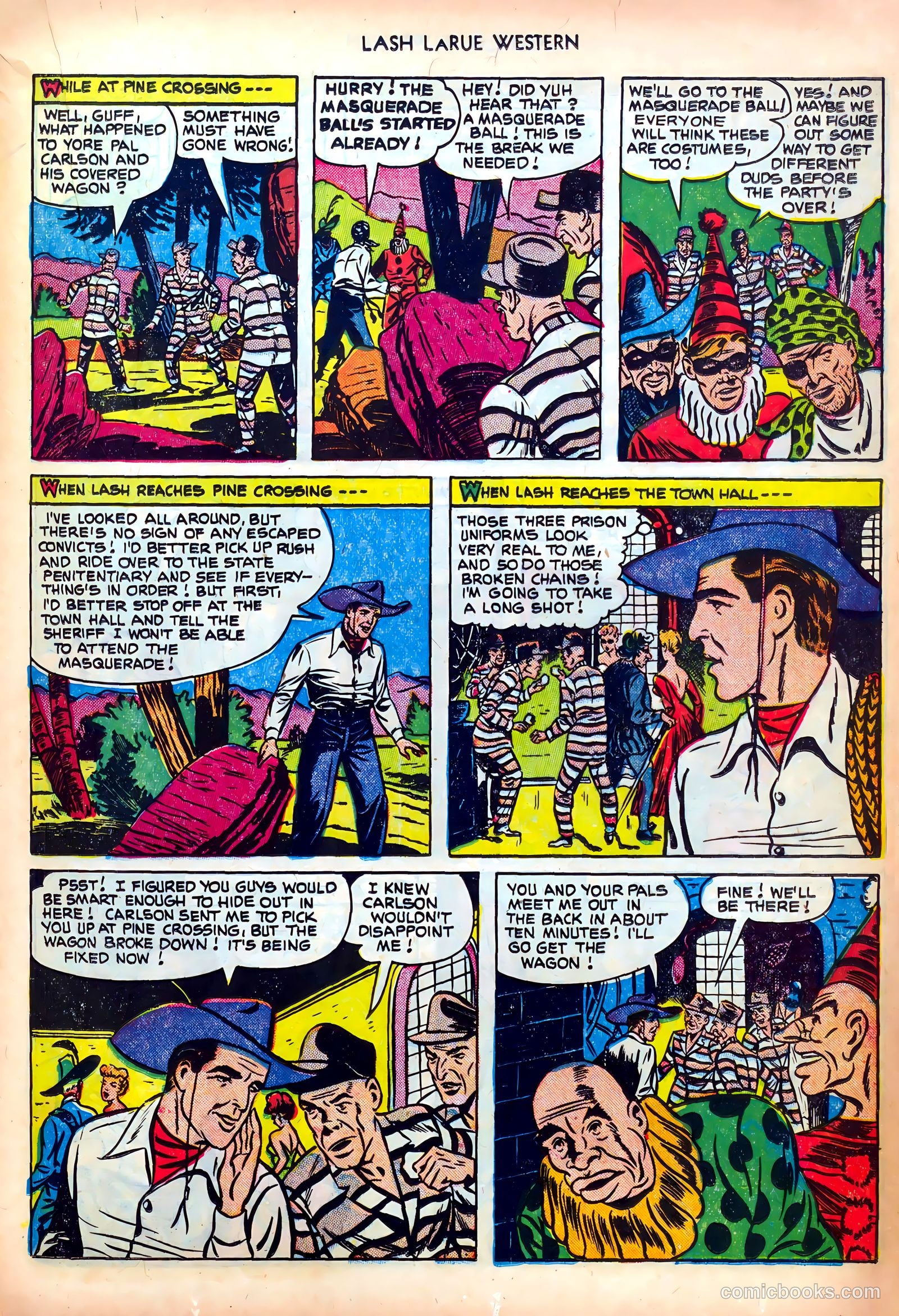 Lash LaRue Western #25 (1952) — page 21 of 33