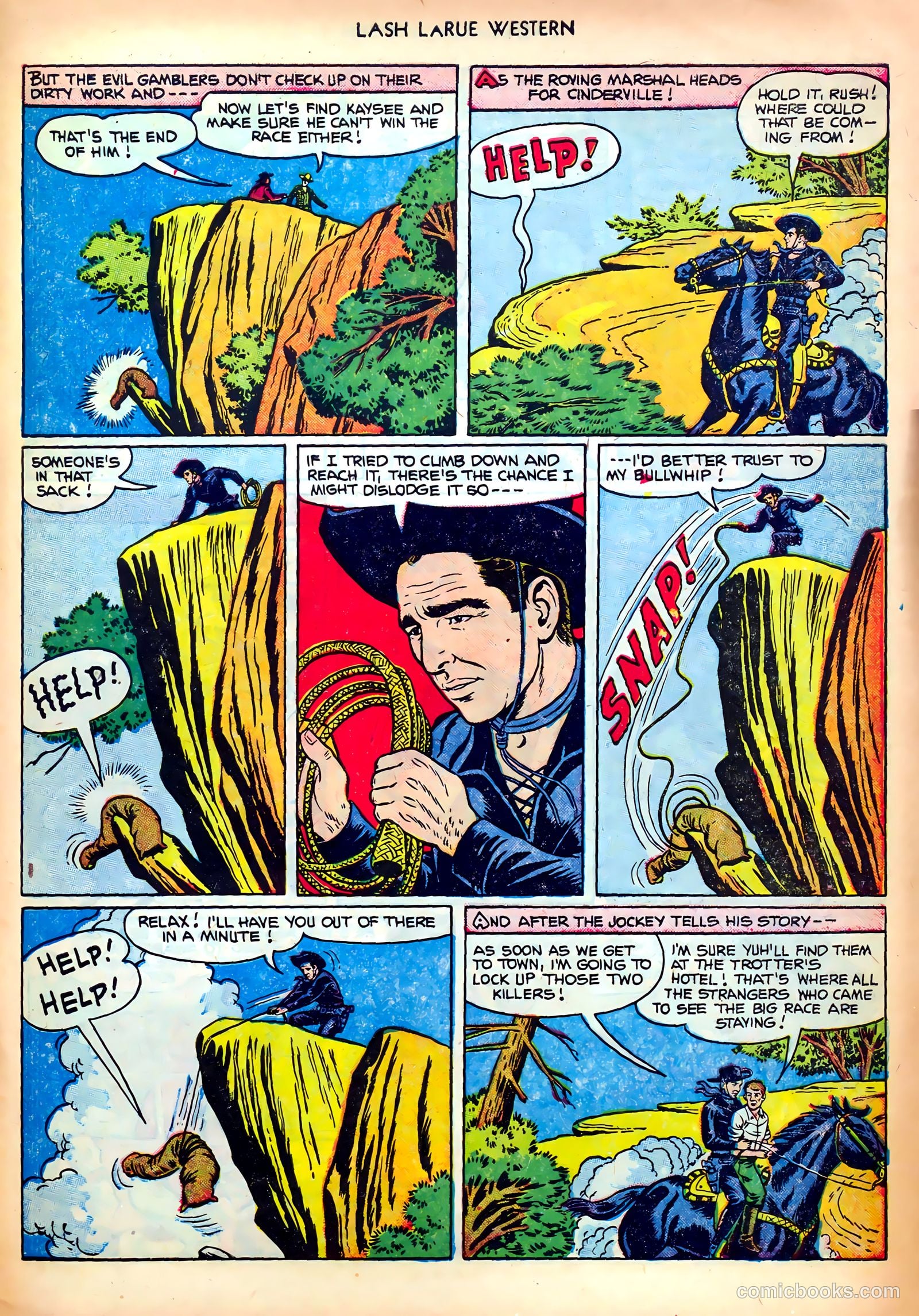 Lash LaRue Western #25 (1952) — page 31 of 33