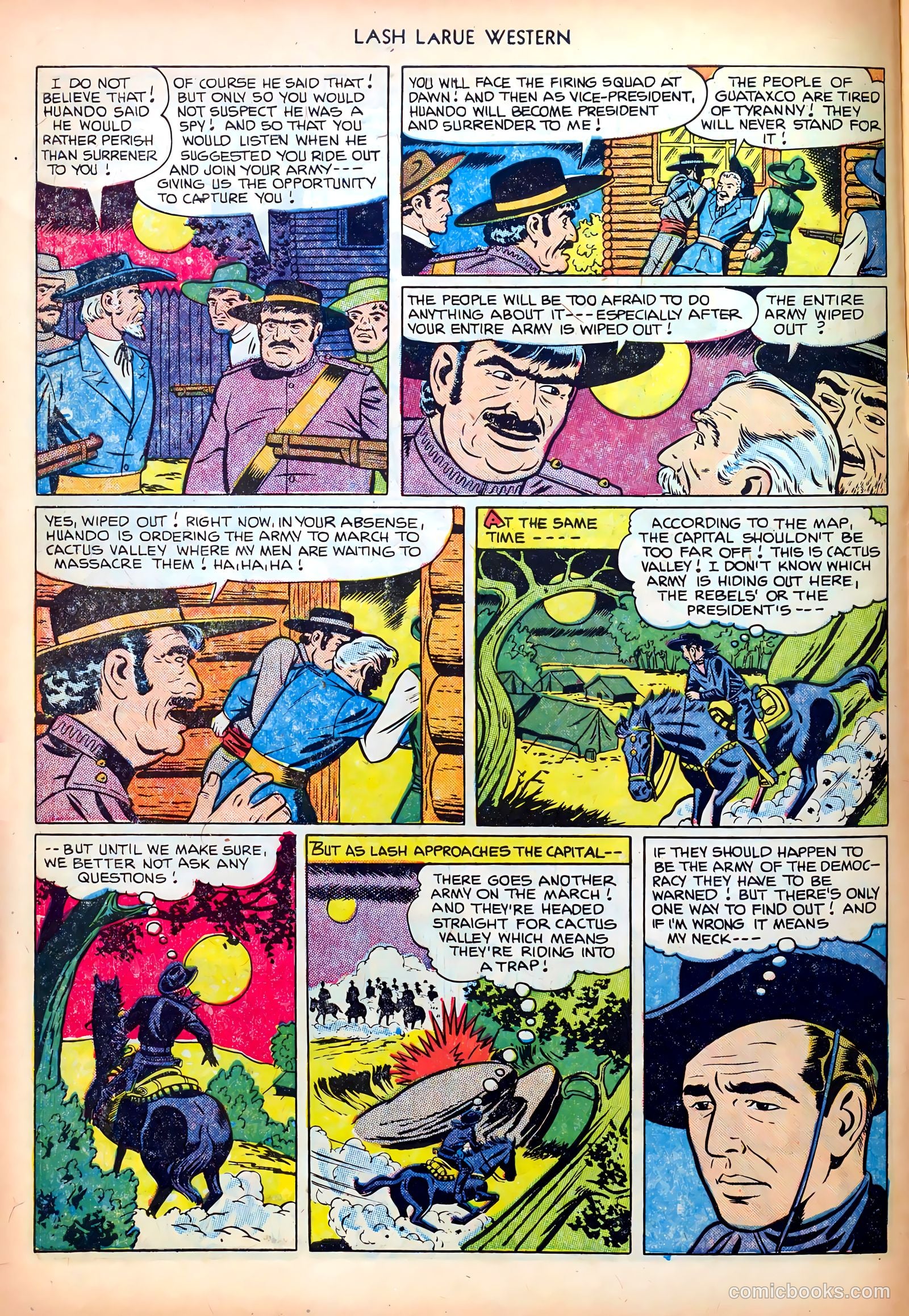 Lash LaRue Western #26 (1952) — page 6 of 36