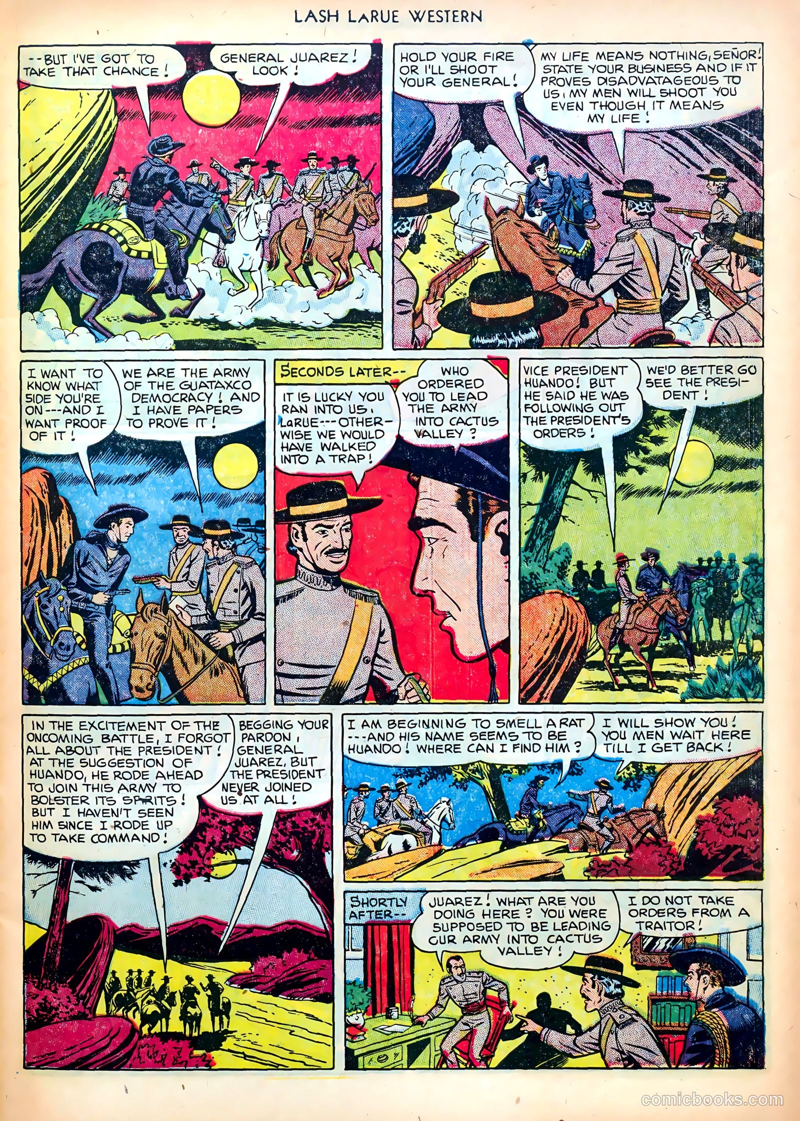Lash LaRue Western #26 (1952) — page 7 of 36