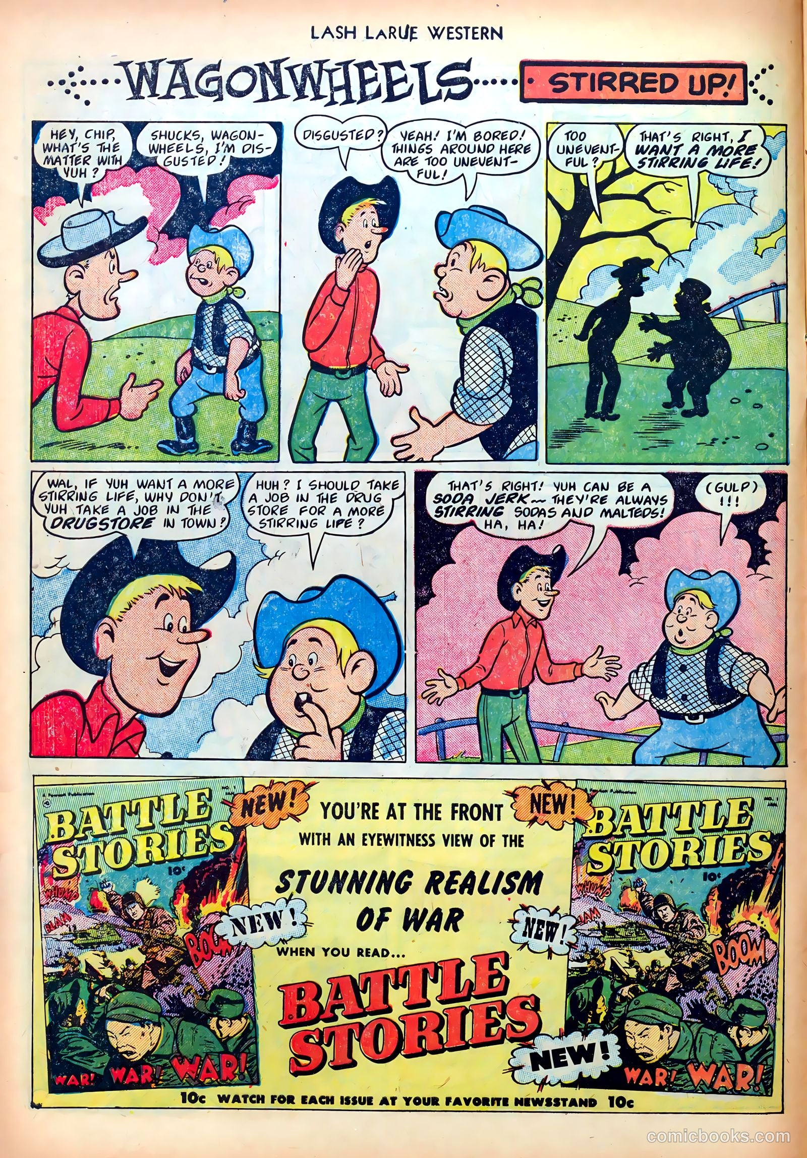 Lash LaRue Western #26 (1952) — page 10 of 36