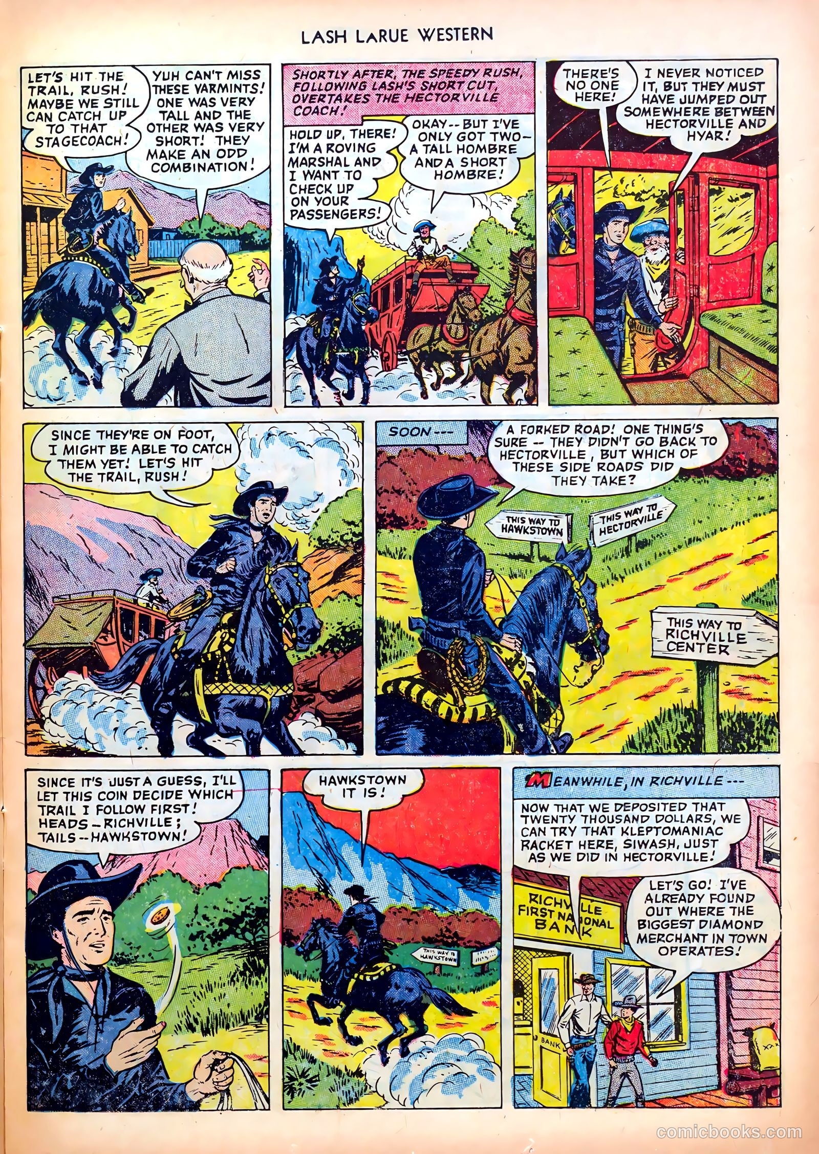 Lash LaRue Western #26 (1952) — page 15 of 36