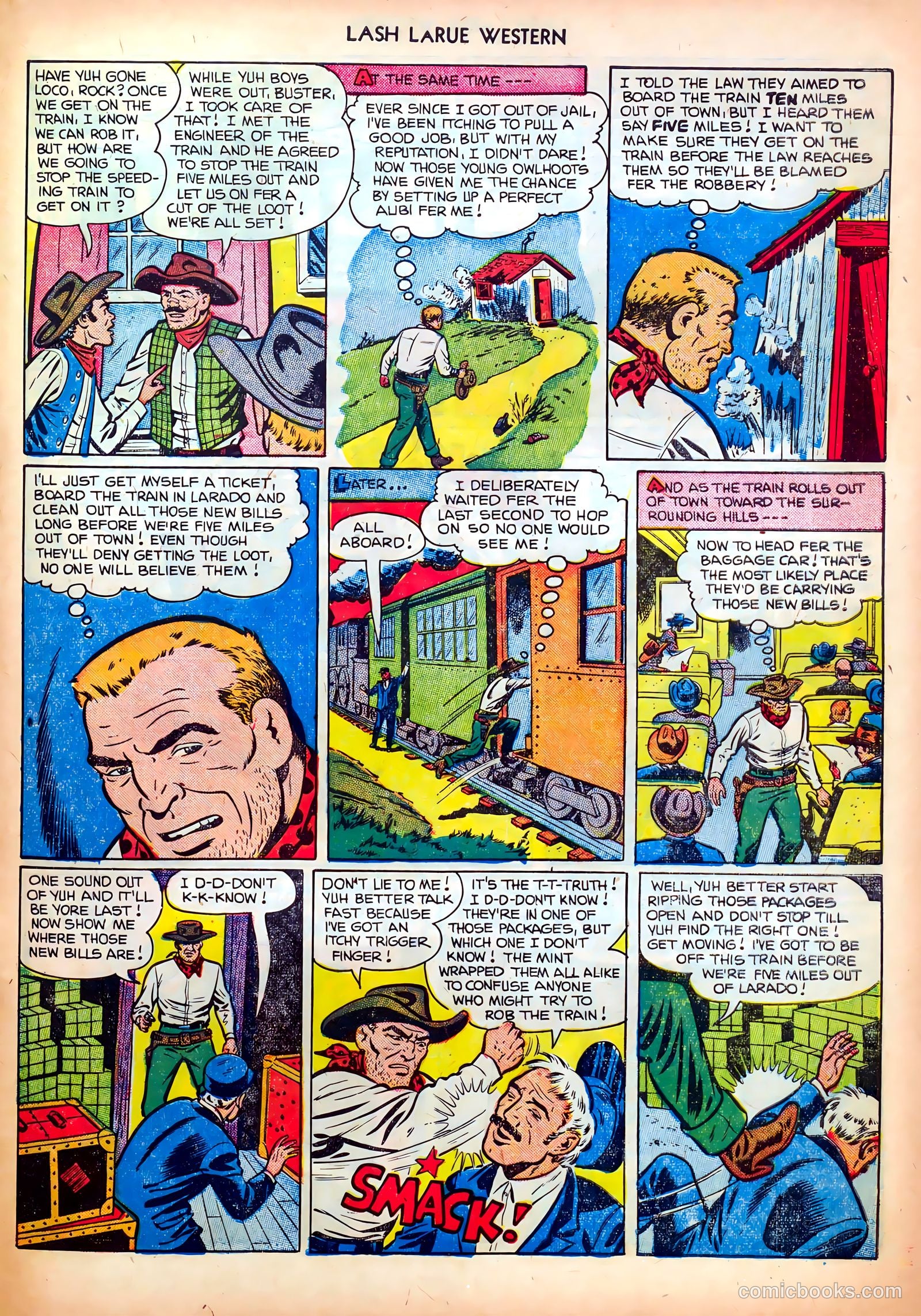 Lash LaRue Western #26 (1952) — page 29 of 36