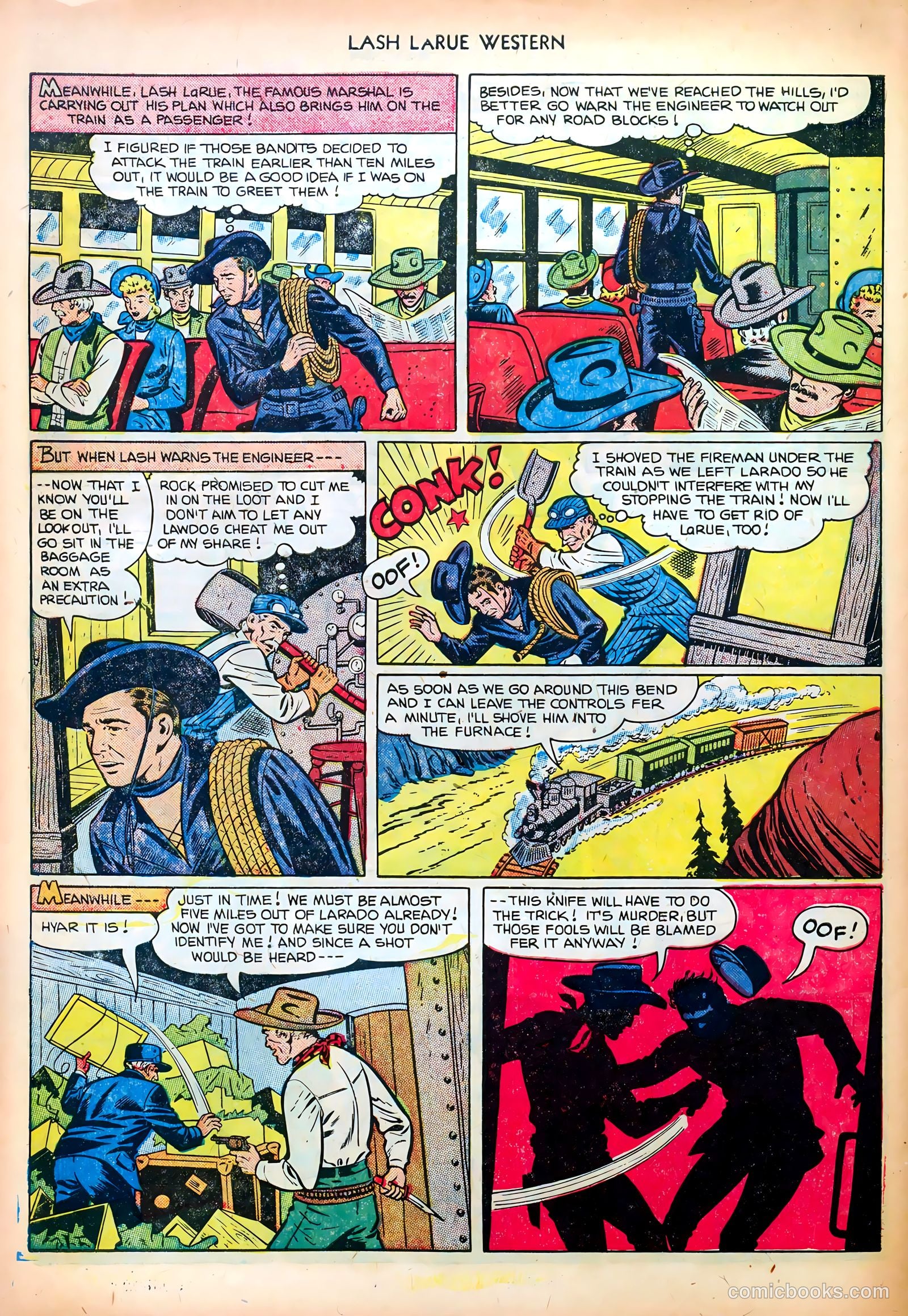 Lash LaRue Western #26 (1952) — page 30 of 36