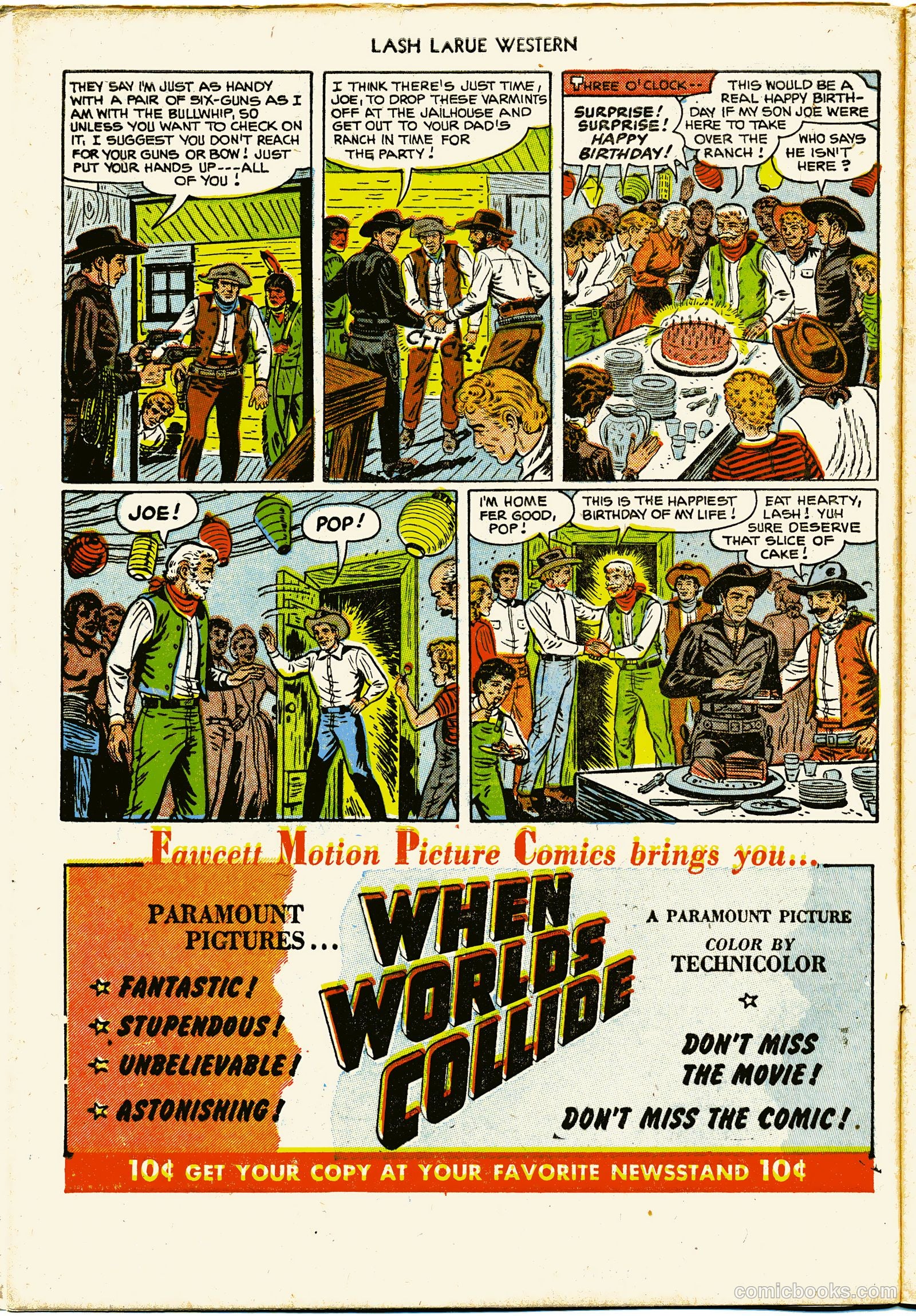 Lash LaRue Western #27 (1952) — page 10 of 36