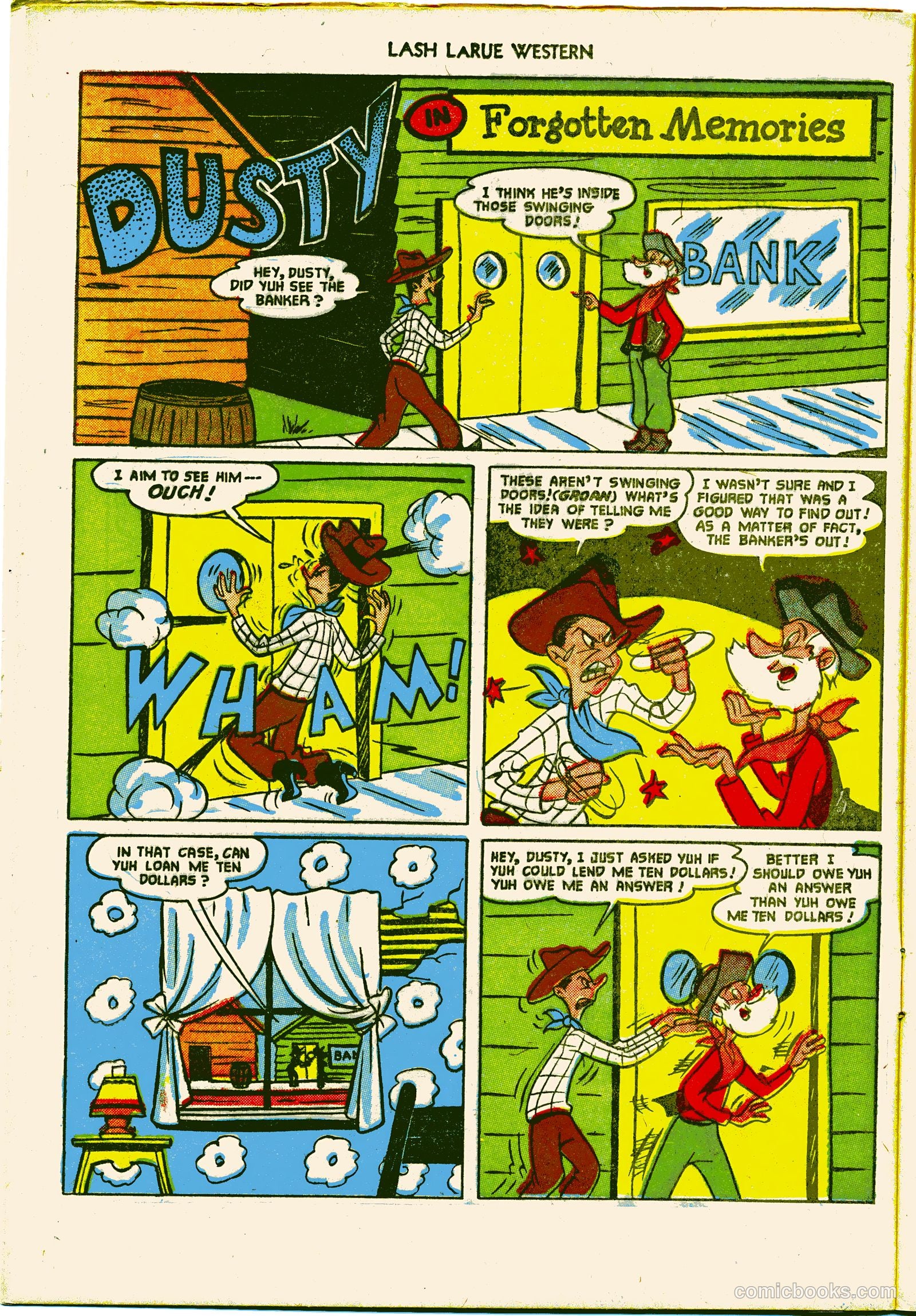 Lash LaRue Western #27 (1952) — page 12 of 36