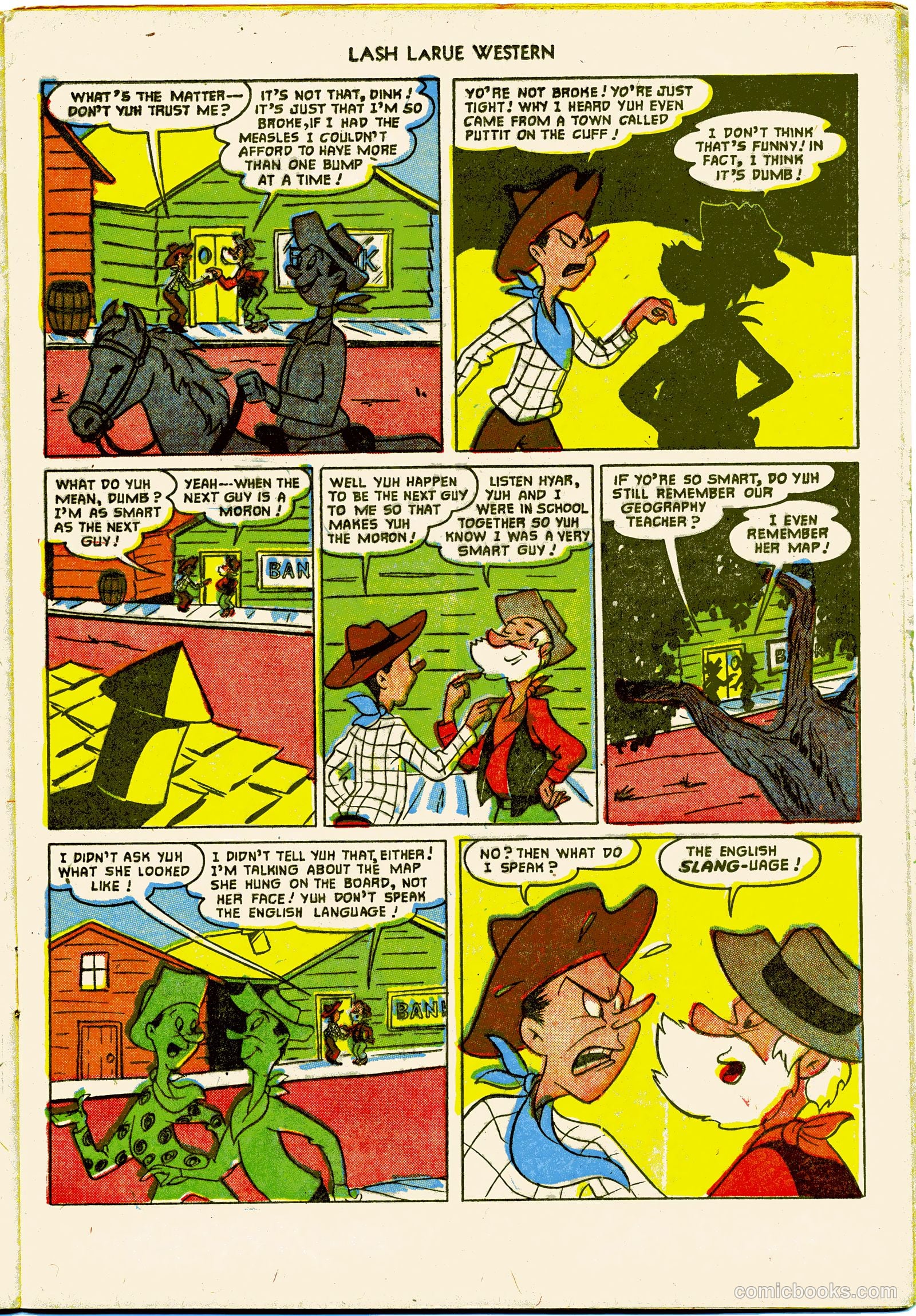 Lash LaRue Western #27 (1952) — page 13 of 36
