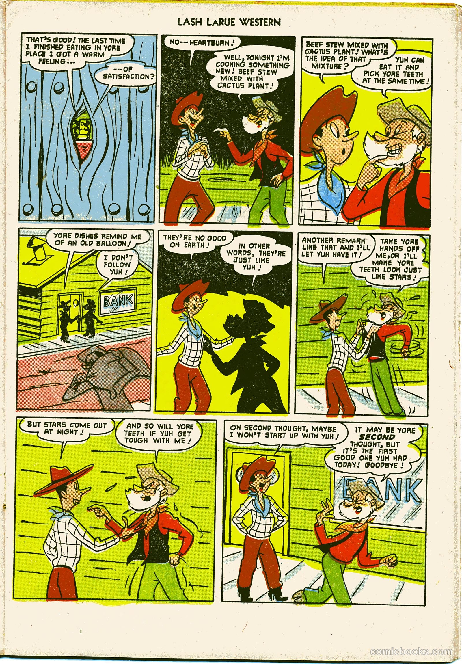 Lash LaRue Western #27 (1952) — page 15 of 36