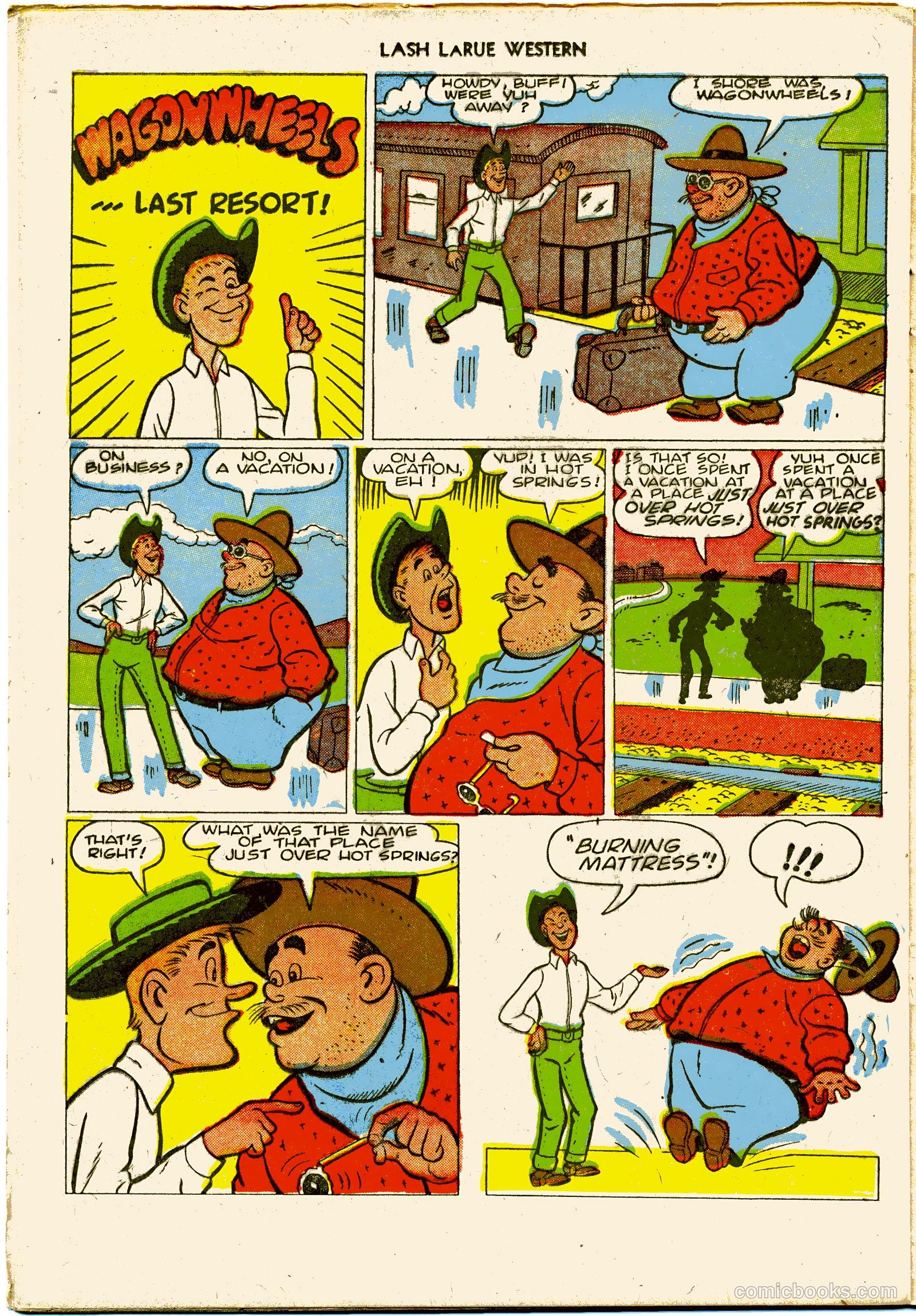 Lash LaRue Western #27 (1952) — page 24 of 36