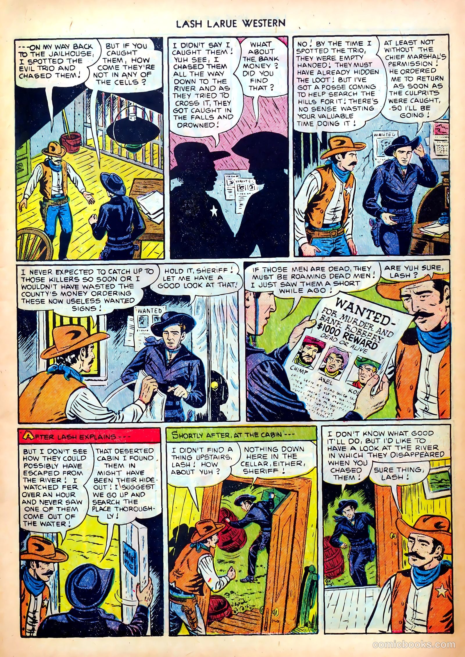 Lash LaRue Western #28 (1952) — page 5 of 36