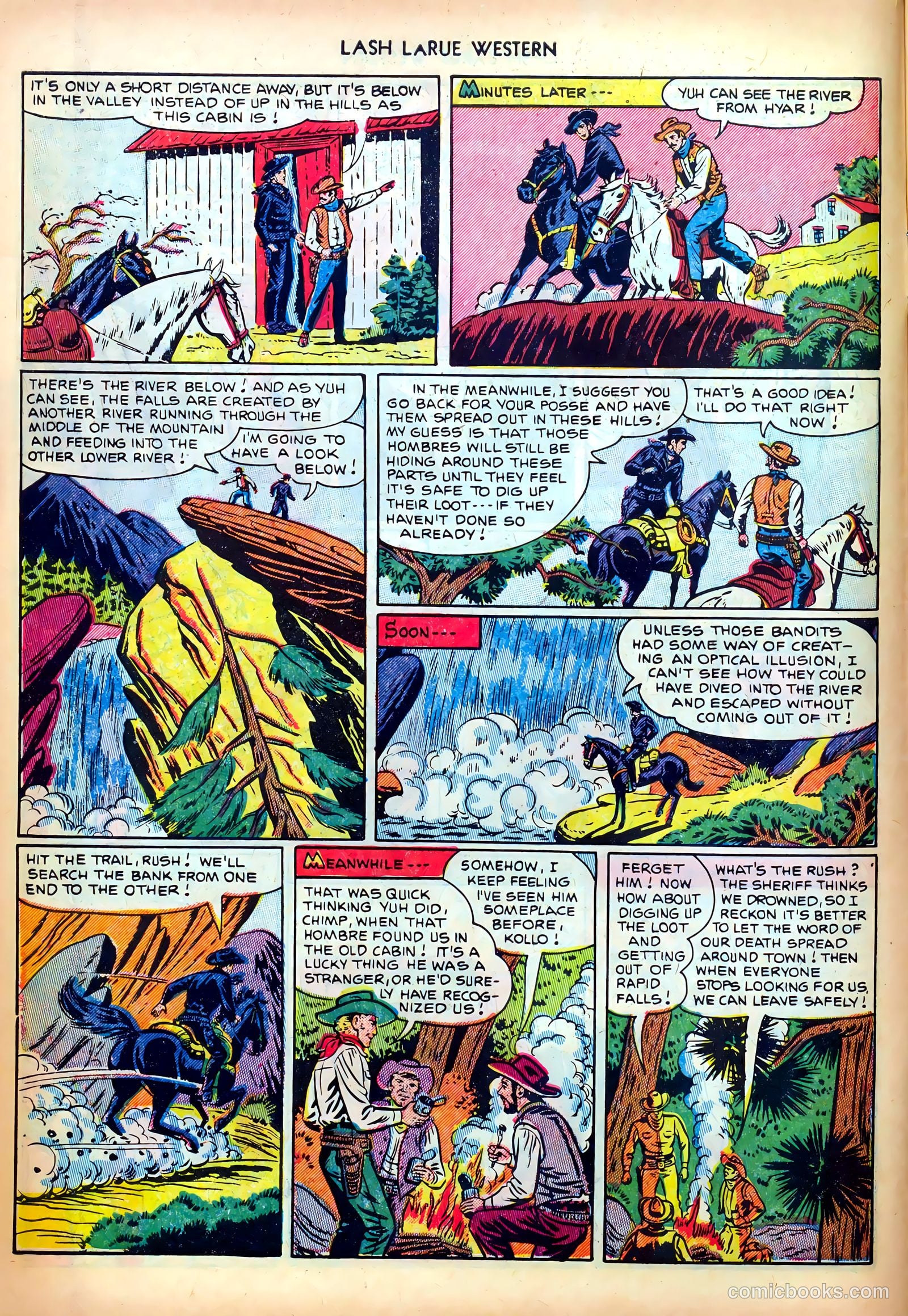Lash LaRue Western #28 (1952) — page 6 of 36