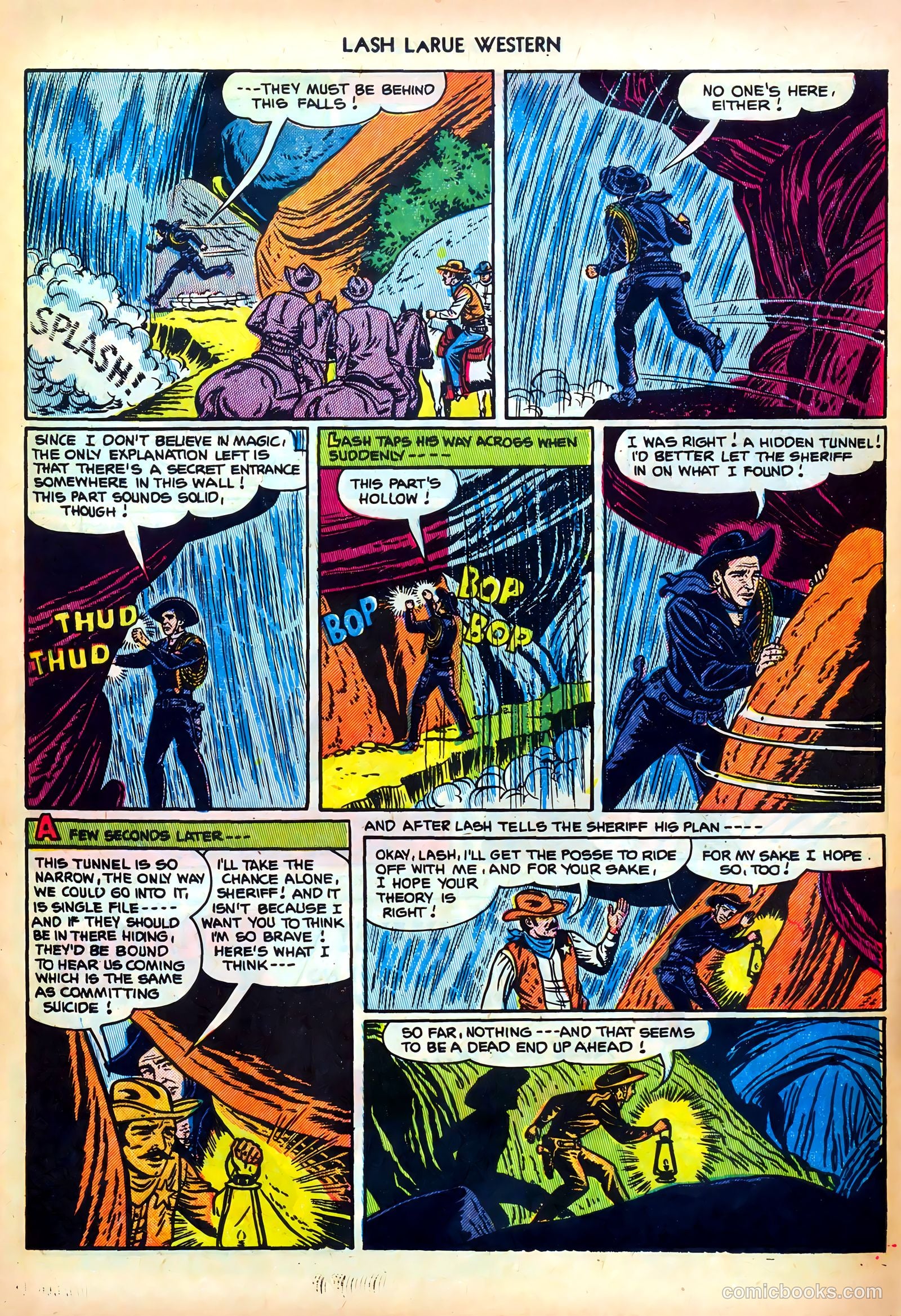 Lash LaRue Western #28 (1952) — page 9 of 36