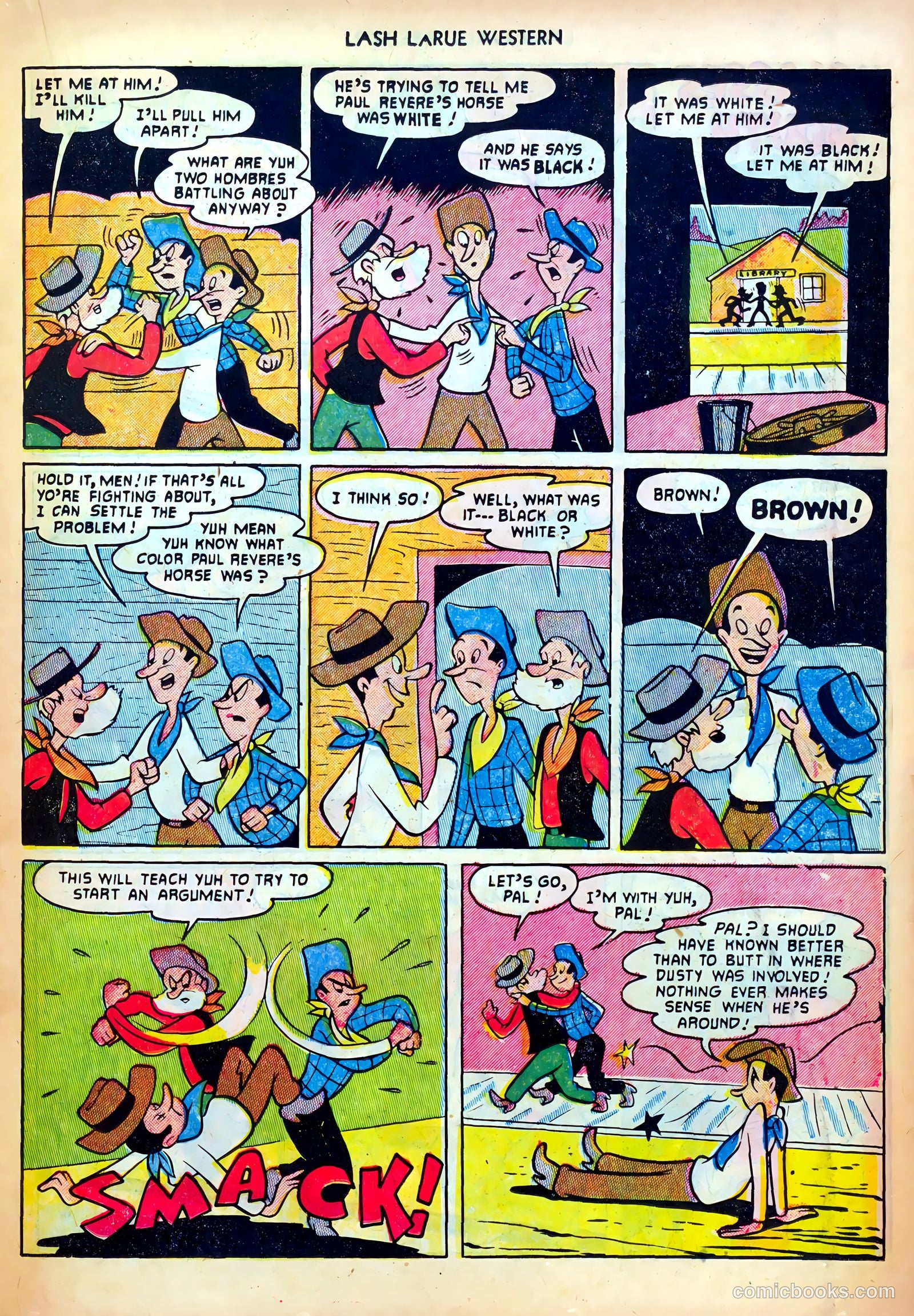Lash LaRue Western #28 (1952) — page 15 of 36
