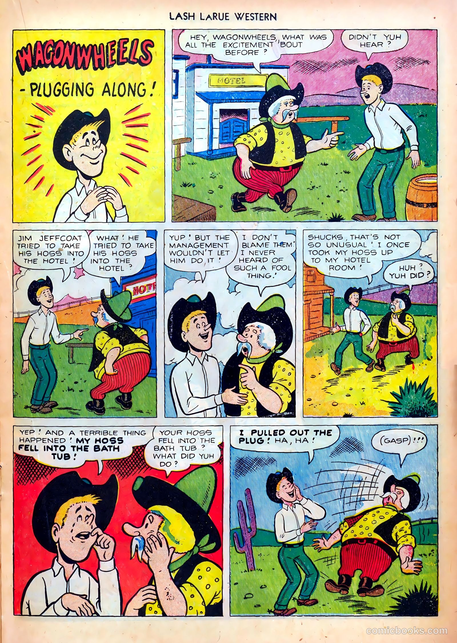 Lash LaRue Western #28 (1952) — page 17 of 36