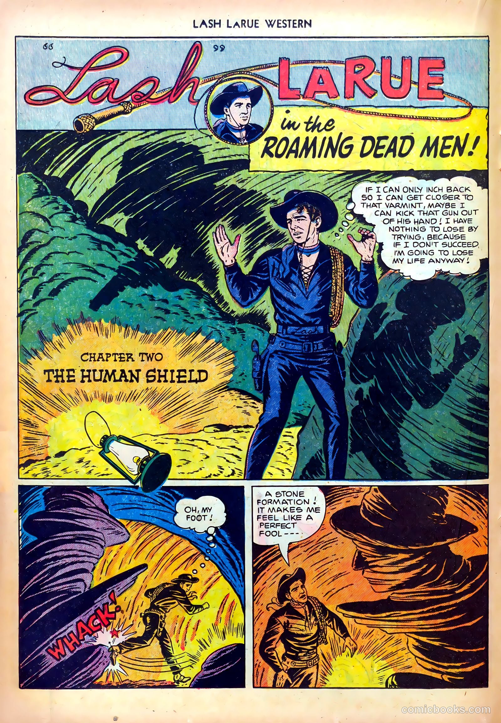 Lash LaRue Western #28 (1952) — page 18 of 36