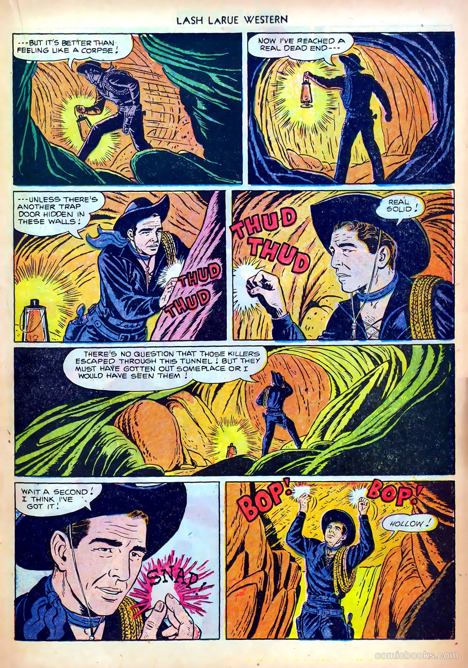 Lash LaRue Western #28 (1952) — page 19 of 36