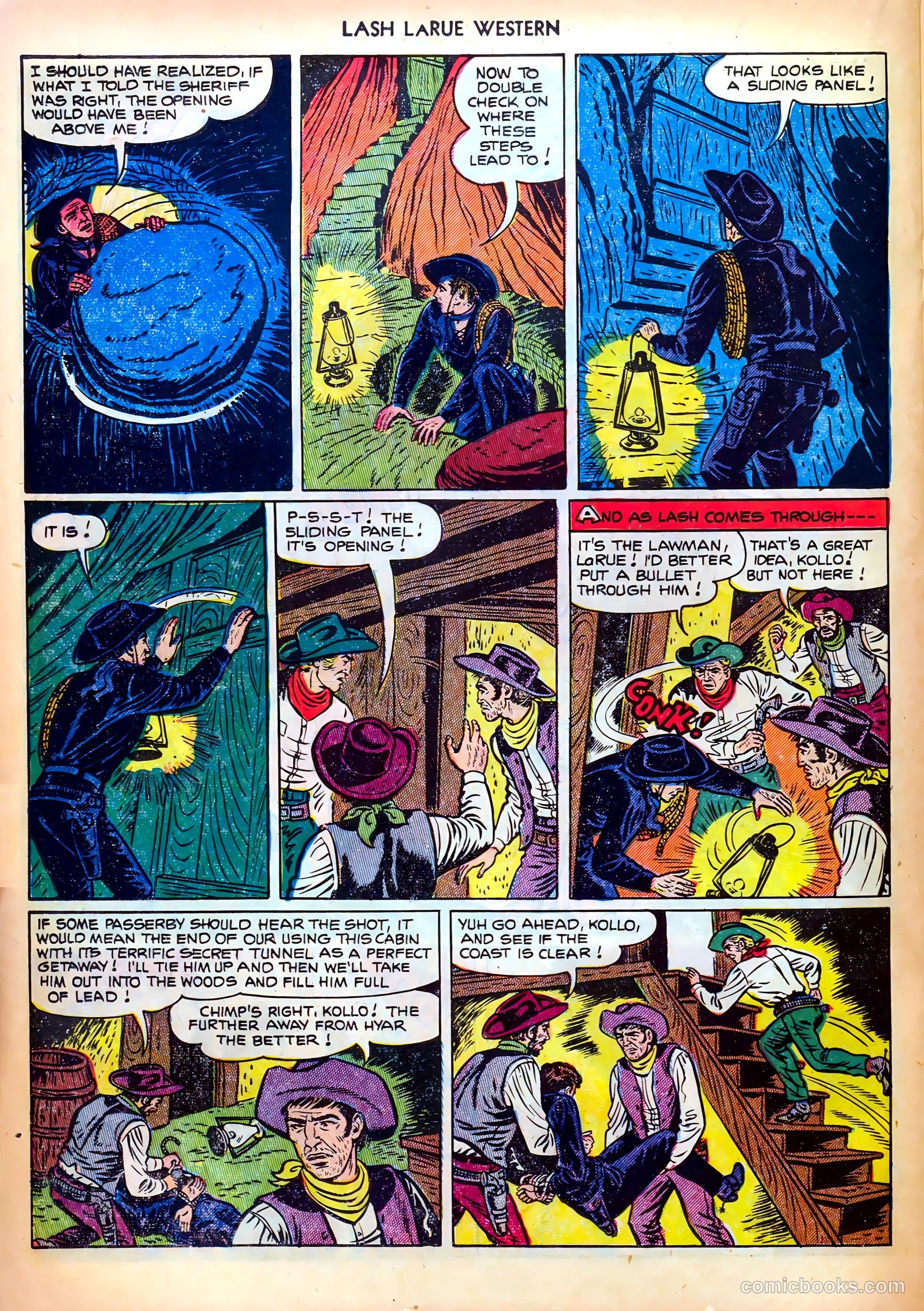 Lash LaRue Western #28 (1952) — page 20 of 36