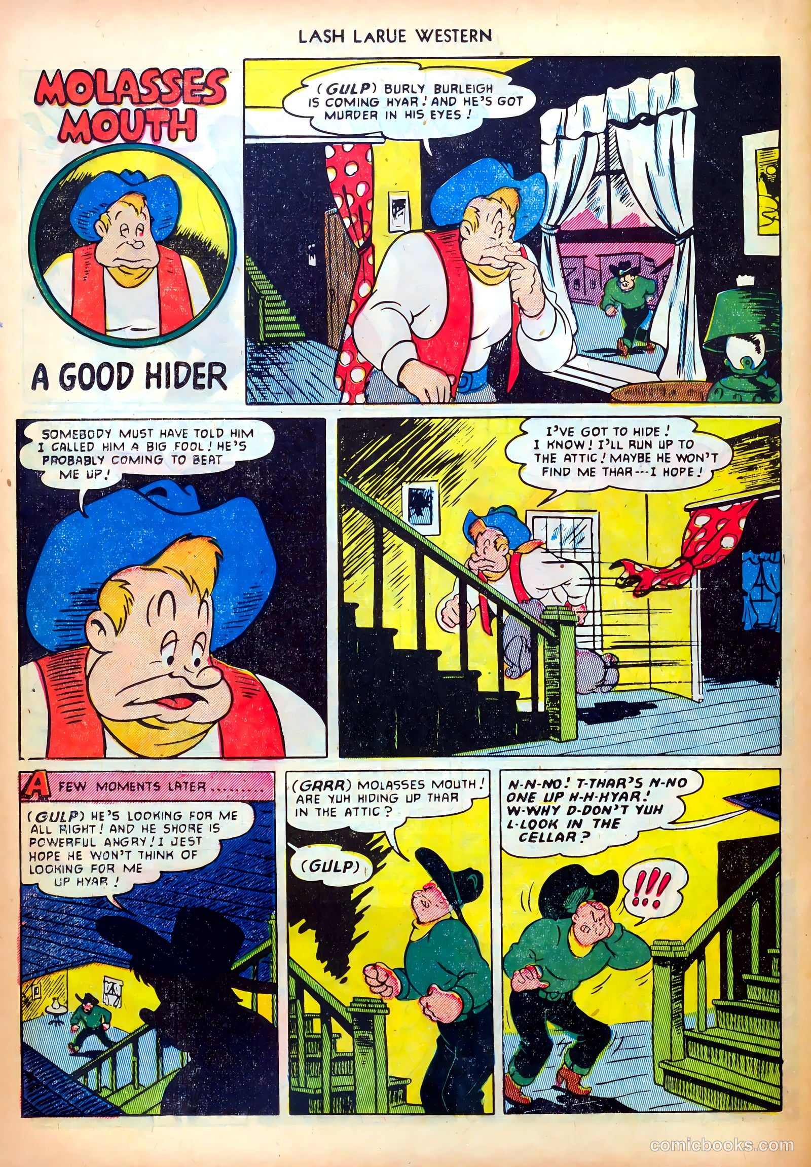 Lash LaRue Western #28 (1952) — page 24 of 36