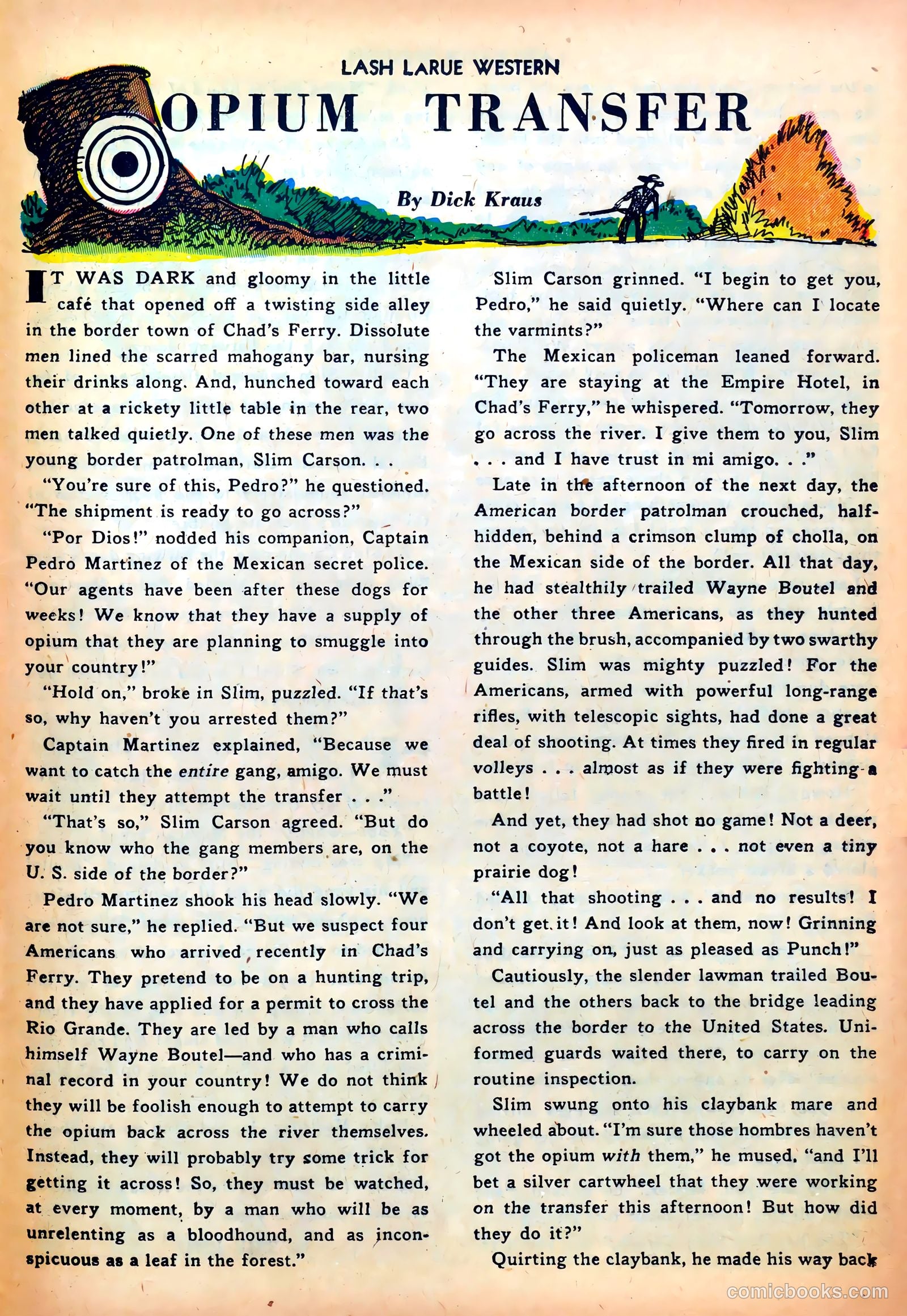 Lash LaRue Western #28 (1952) — page 25 of 36