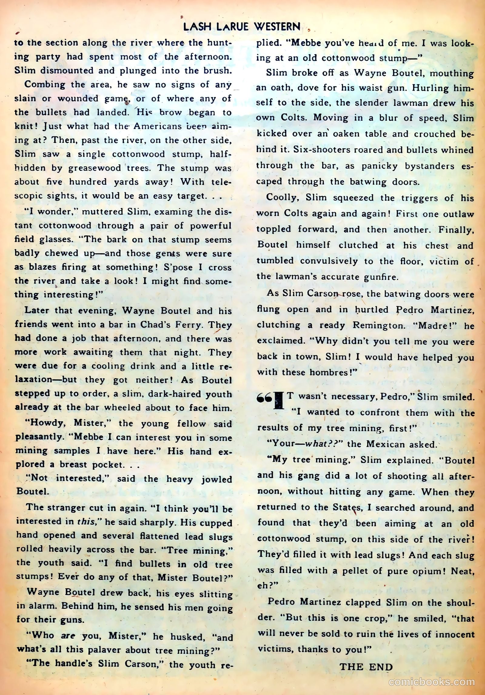 Lash LaRue Western #28 (1952) — page 26 of 36
