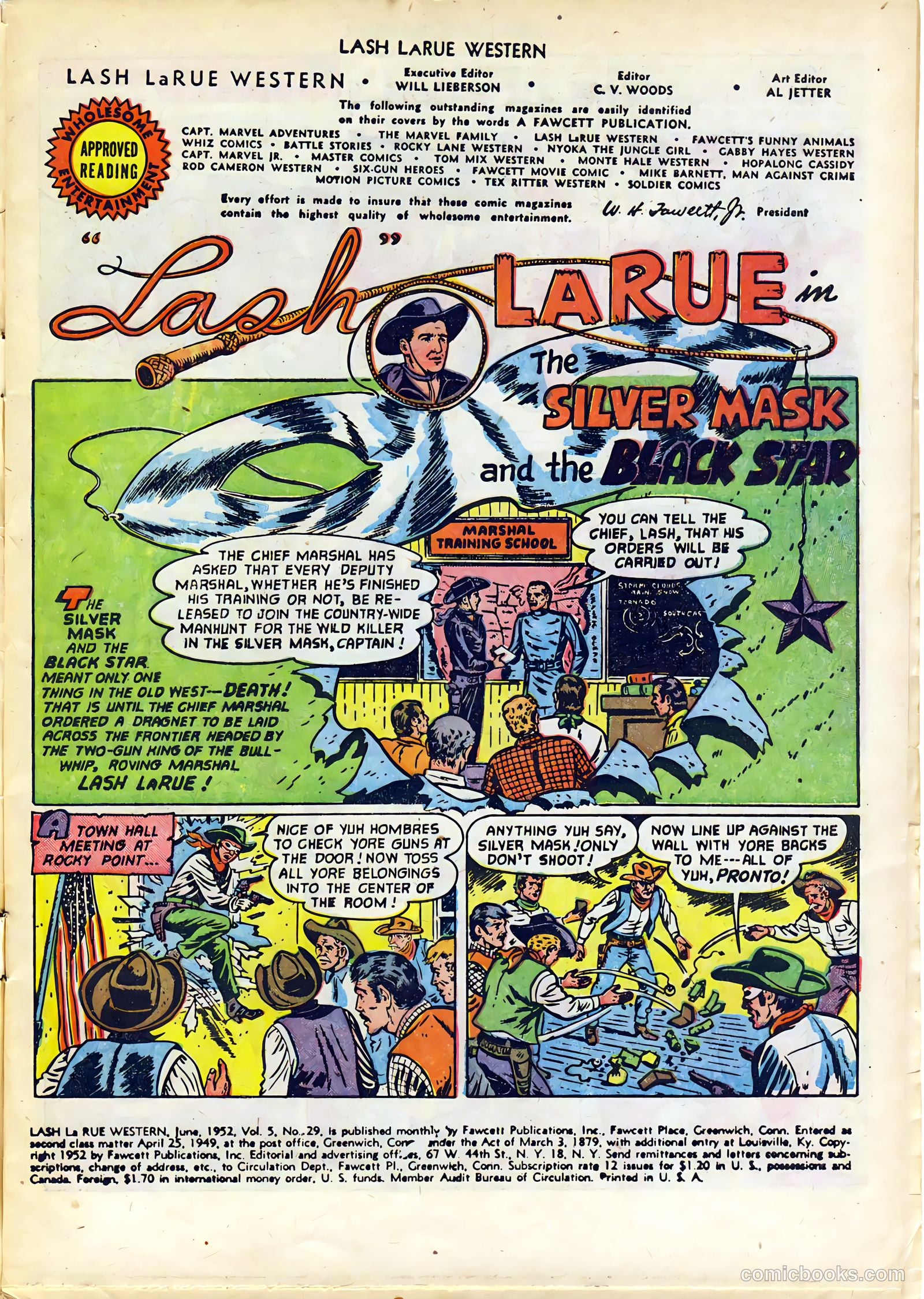 Lash LaRue Western #29 (1952) — page 3 of 36