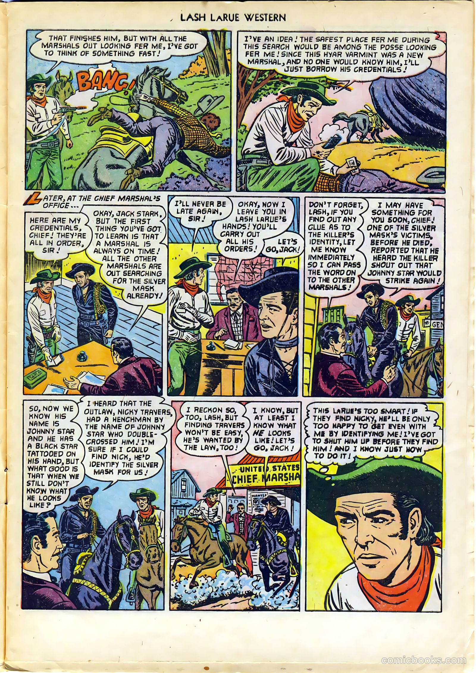 Lash LaRue Western #29 (1952) — page 5 of 36