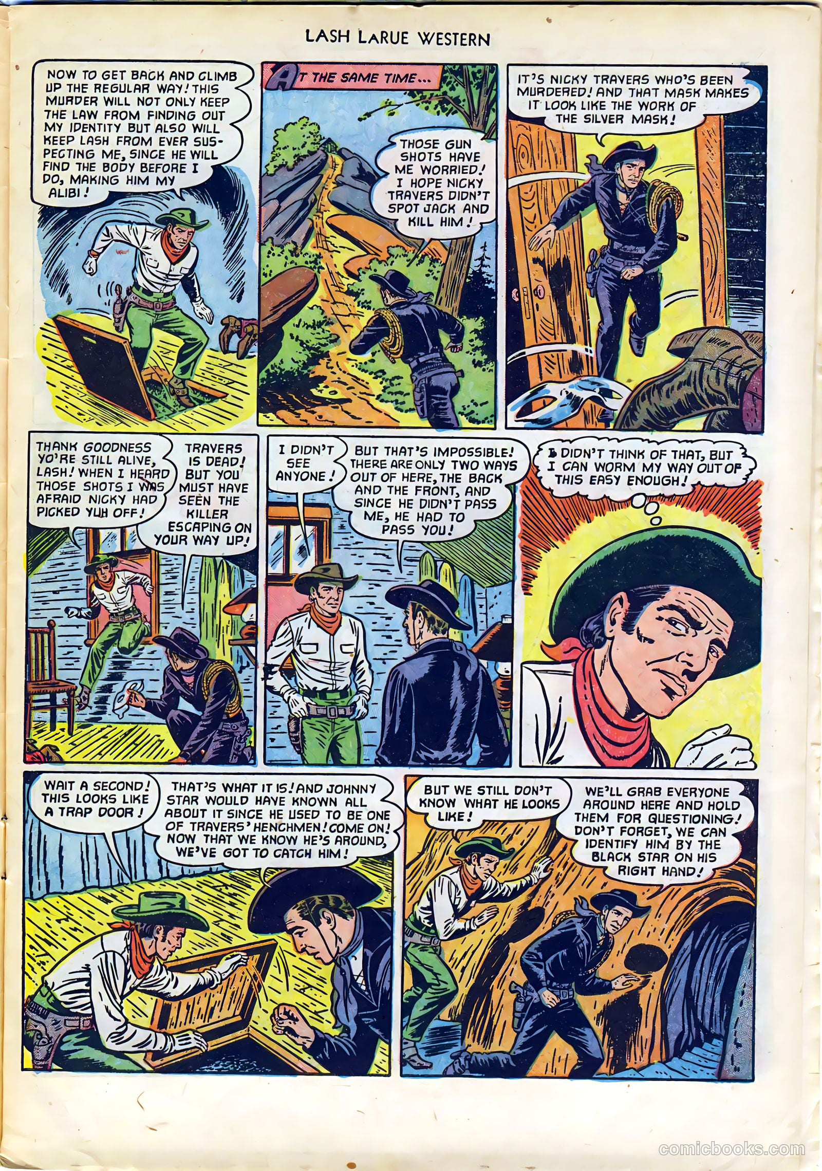 Lash LaRue Western #29 (1952) — page 7 of 36
