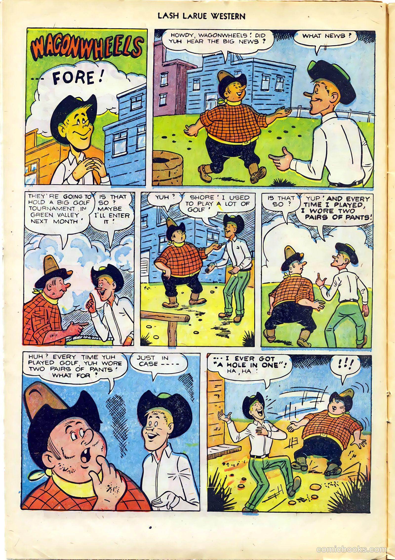 Lash LaRue Western #29 (1952) — page 10 of 36