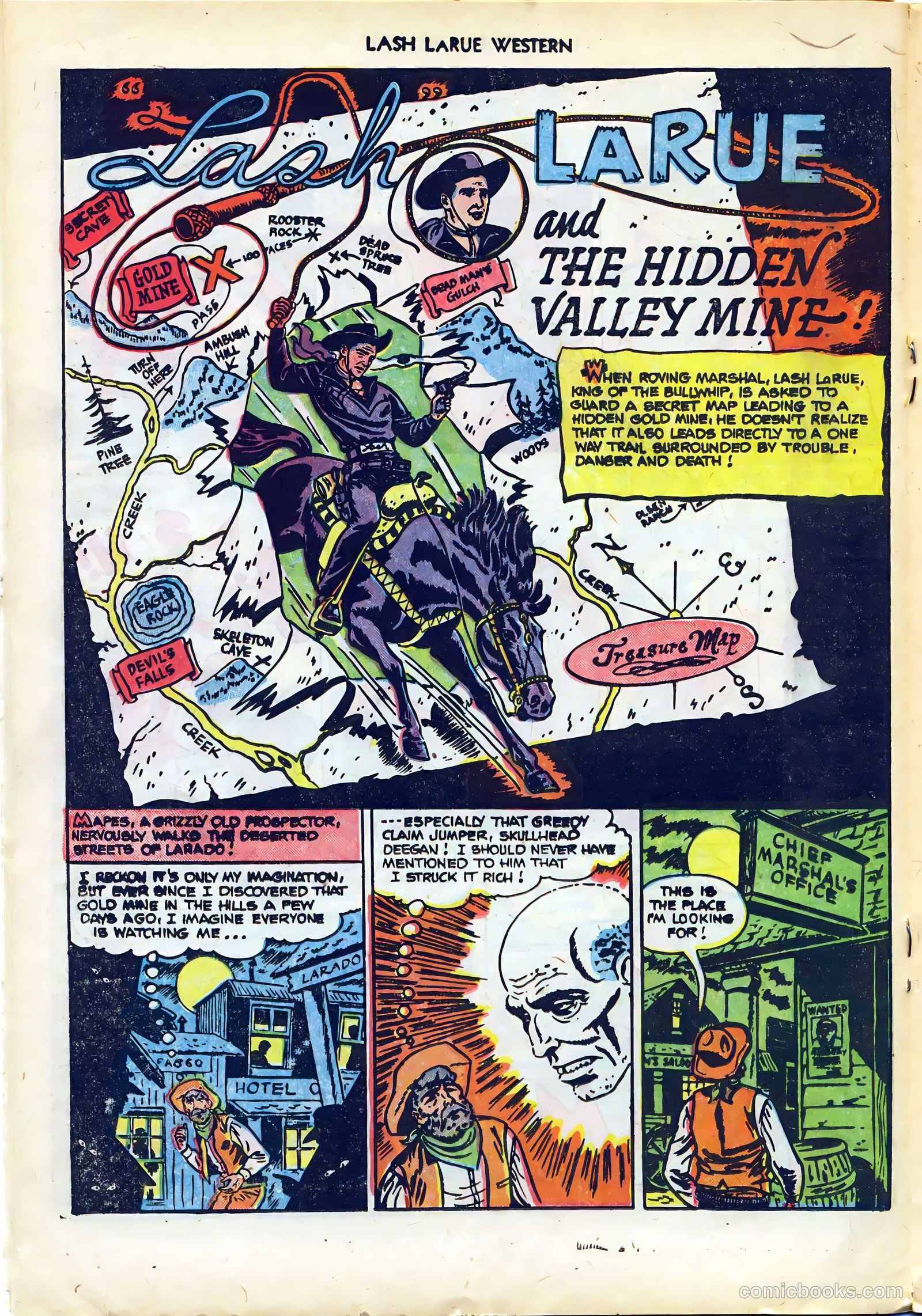Lash LaRue Western #29 (1952) — page 18 of 36