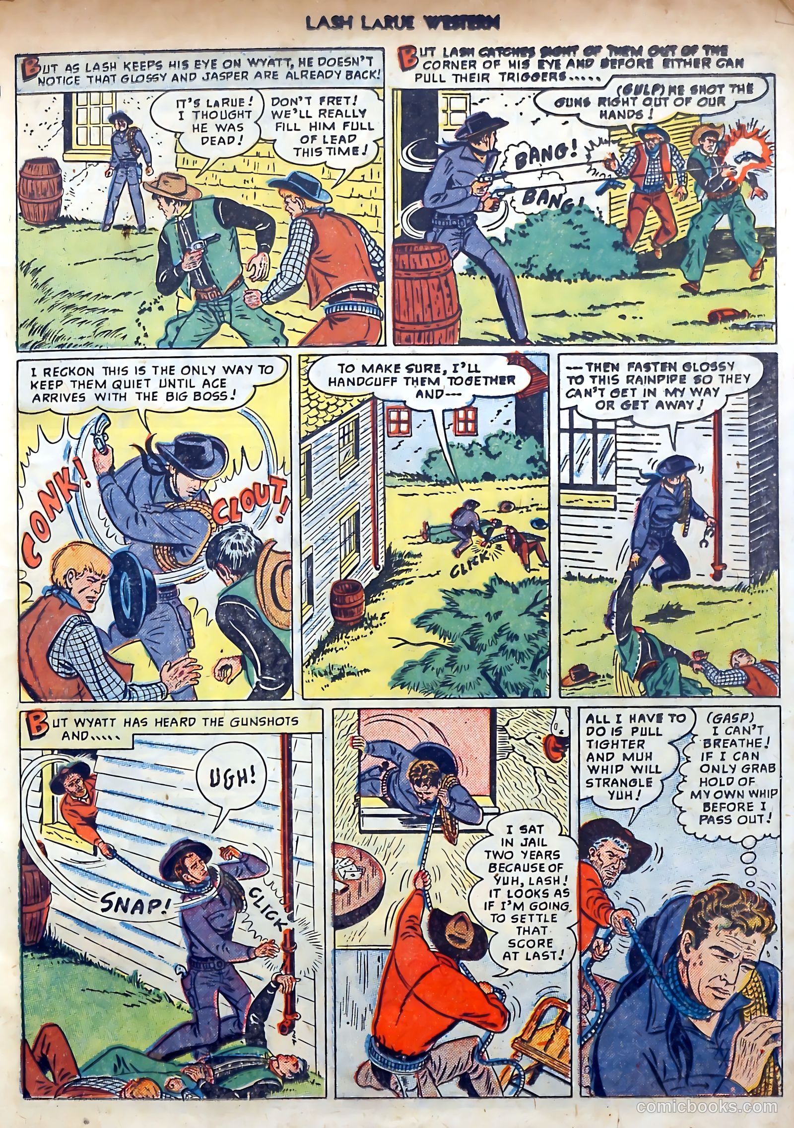 Lash LaRue Western #3 (1950) — page 11 of 36