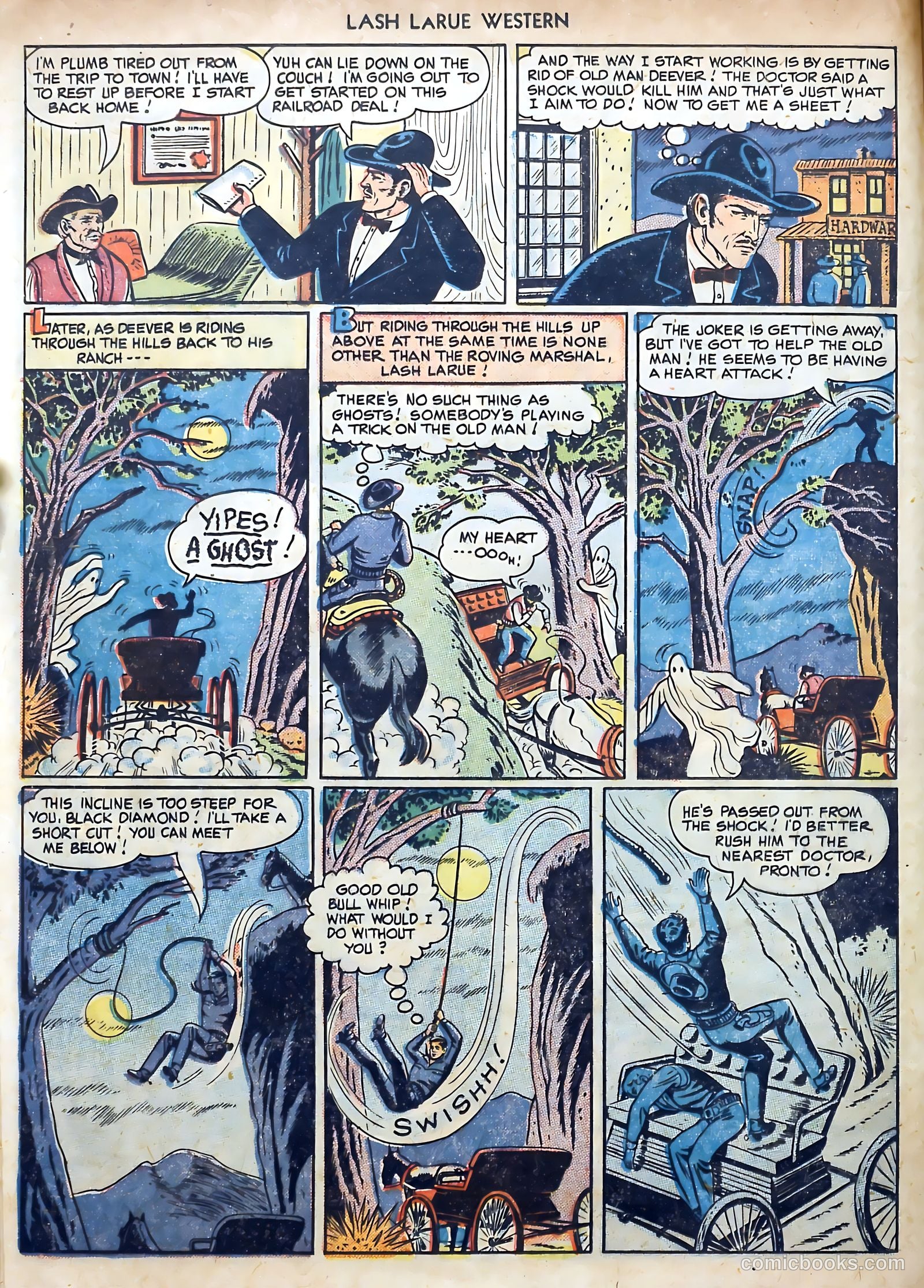 Lash LaRue Western #3 (1950) — page 16 of 36