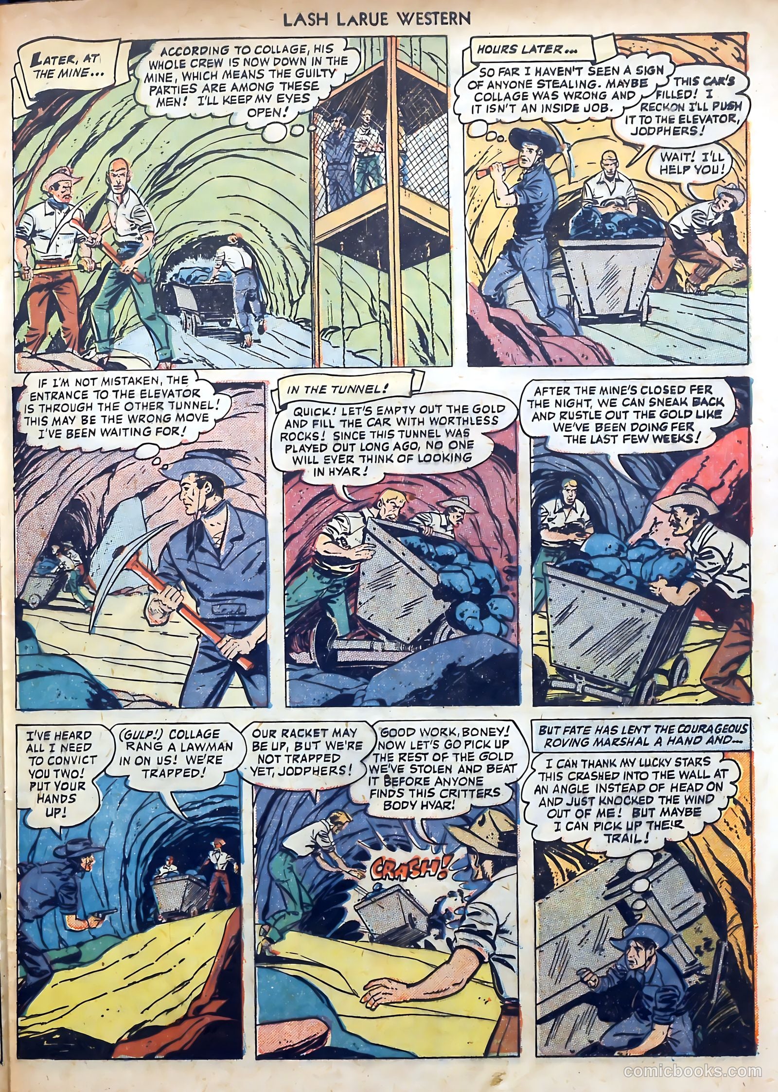 Lash LaRue Western #3 (1950) — page 29 of 36