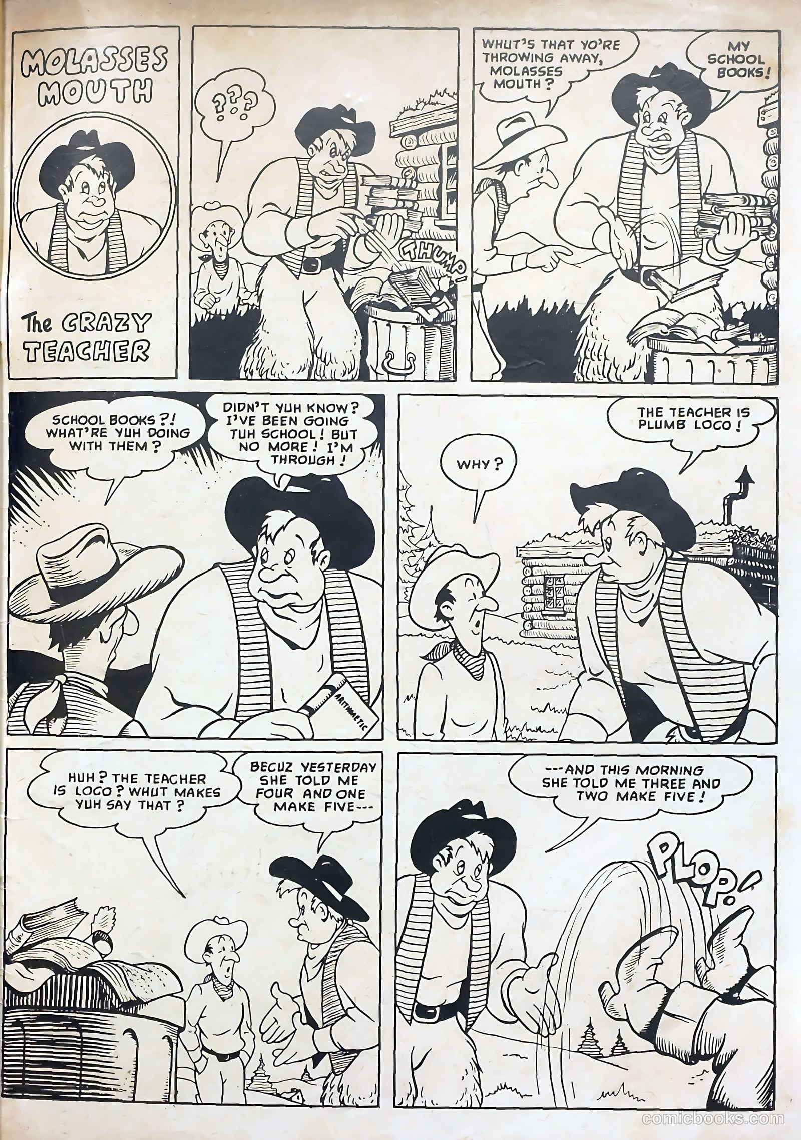 Lash LaRue Western #3 (1950) — page 35 of 36