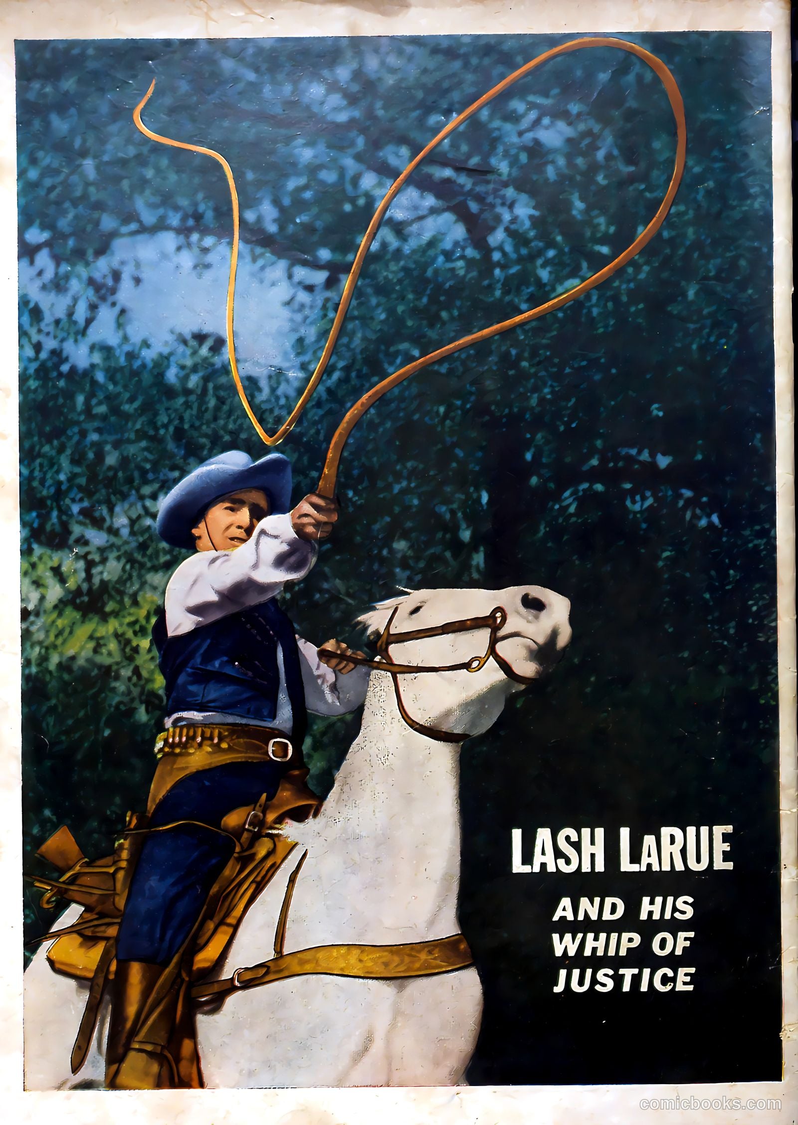 Lash LaRue Western #3 (1950) — page 36 of 36