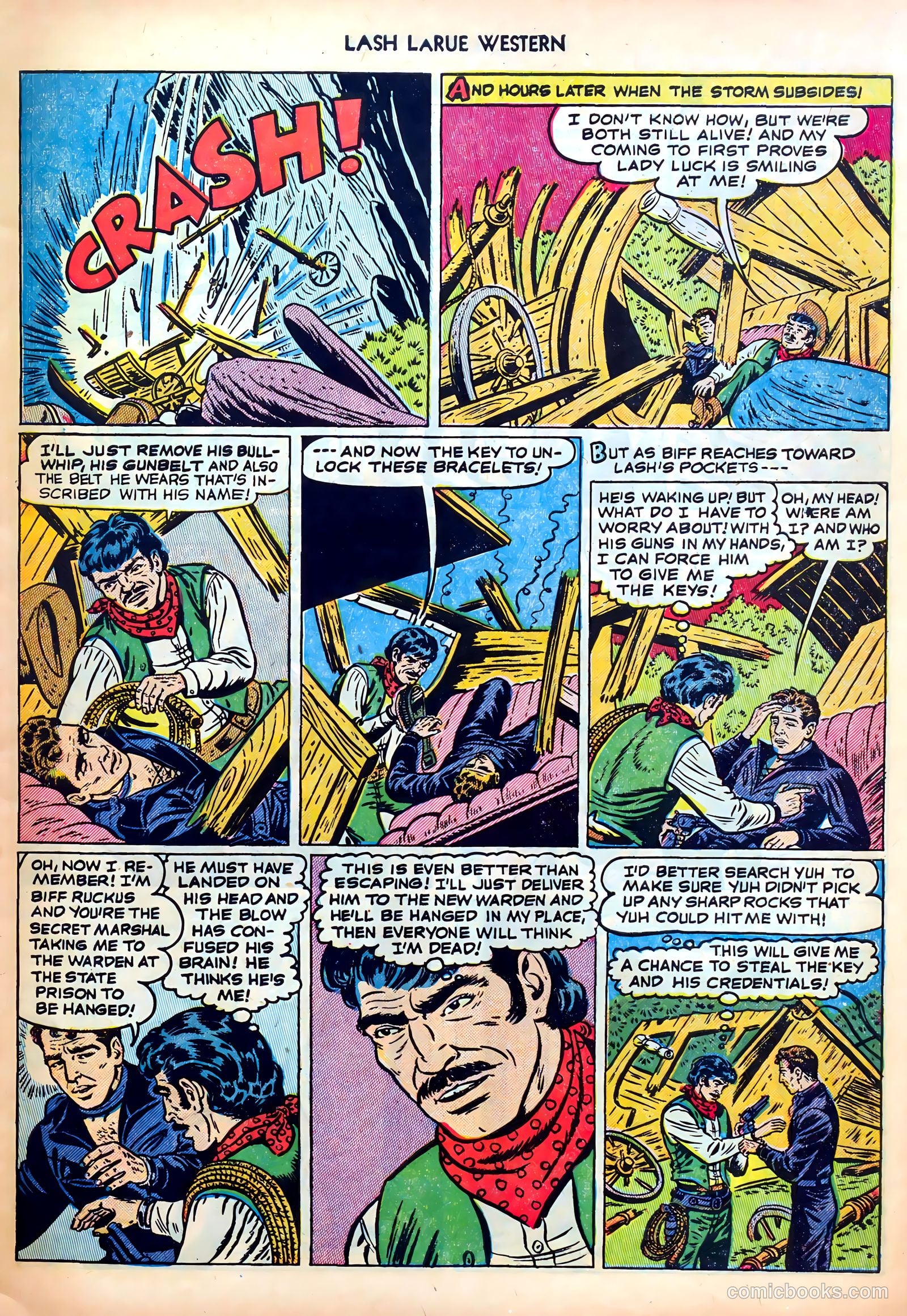 Lash LaRue Western #30 (1952) — page 5 of 36