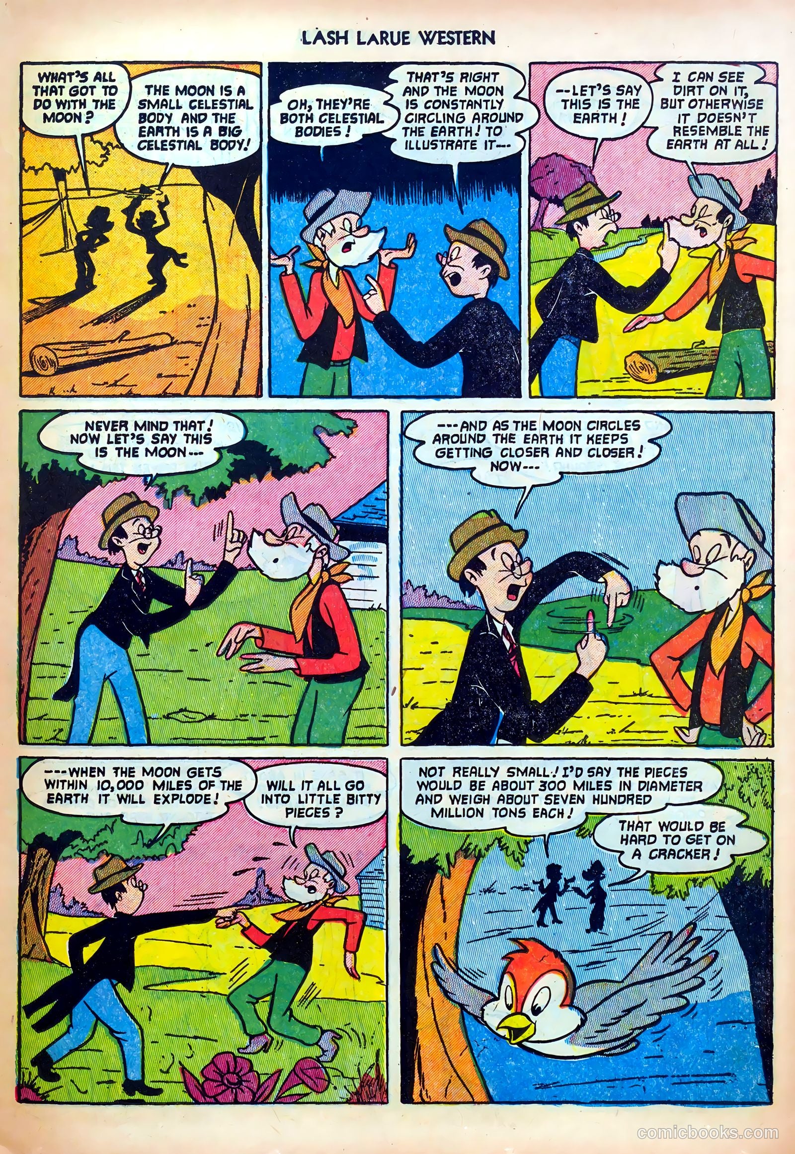 Lash LaRue Western #30 (1952) — page 15 of 36