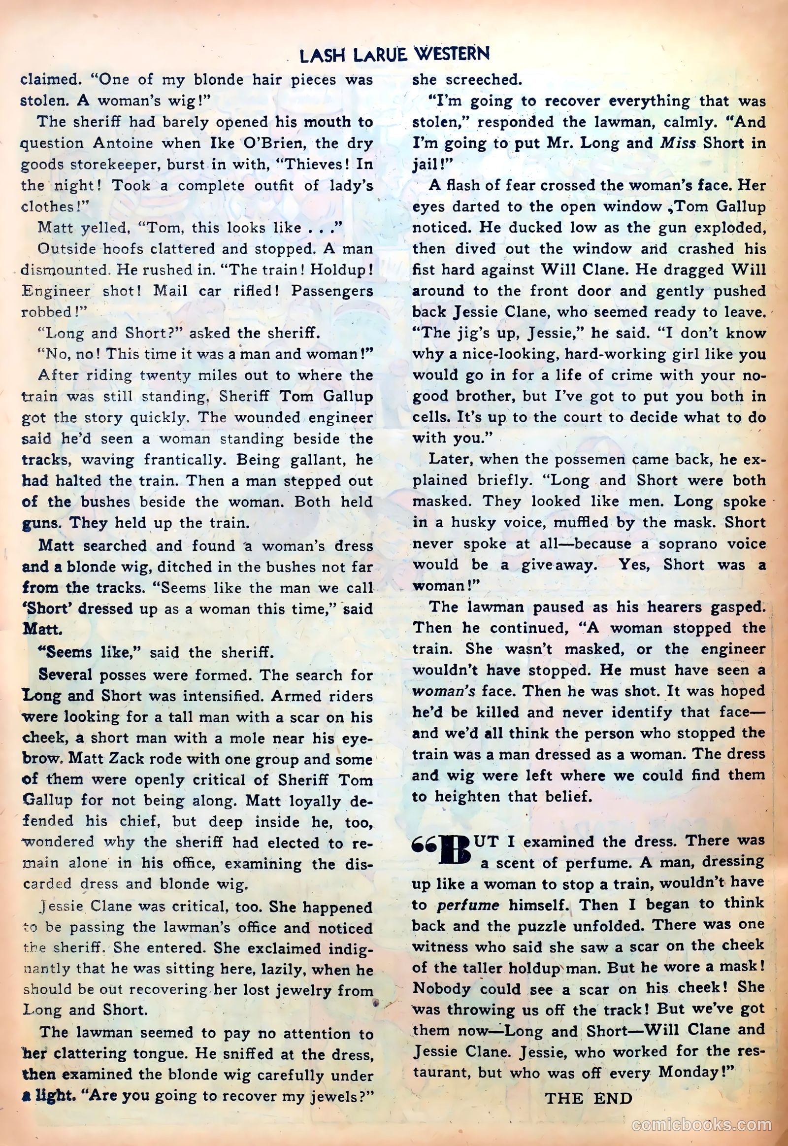 Lash LaRue Western #30 (1952) — page 26 of 36