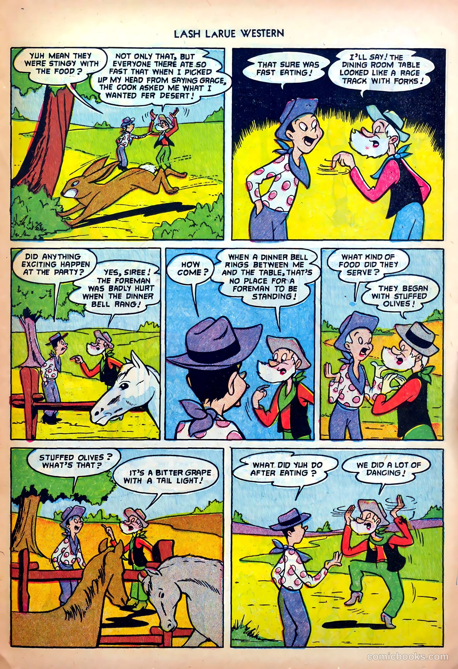Lash LaRue Western #31 (1952) — page 15 of 36