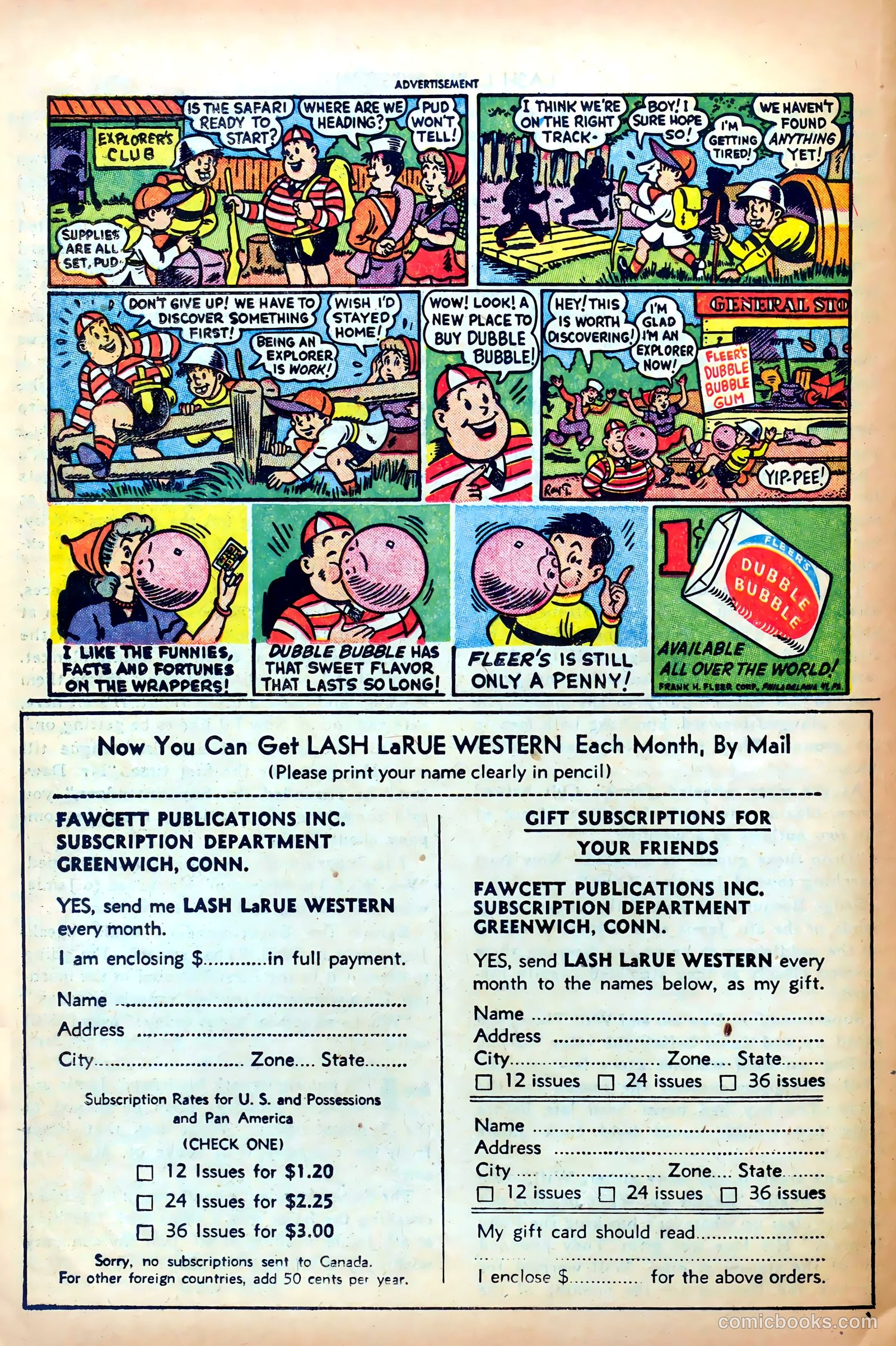 Lash LaRue Western #31 (1952) — page 26 of 36