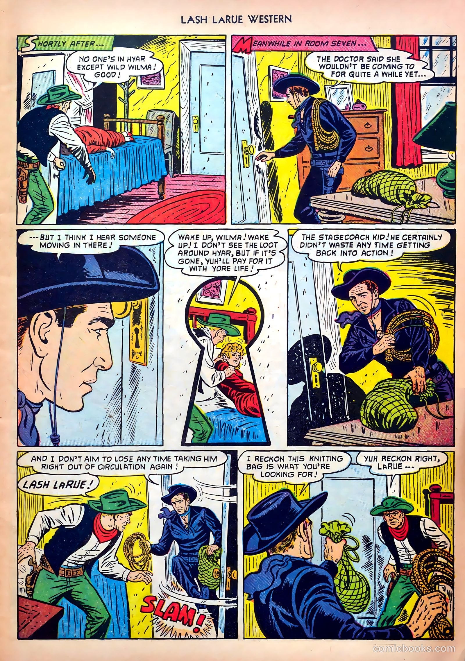 Lash LaRue Western #32 (1952) — page 9 of 36