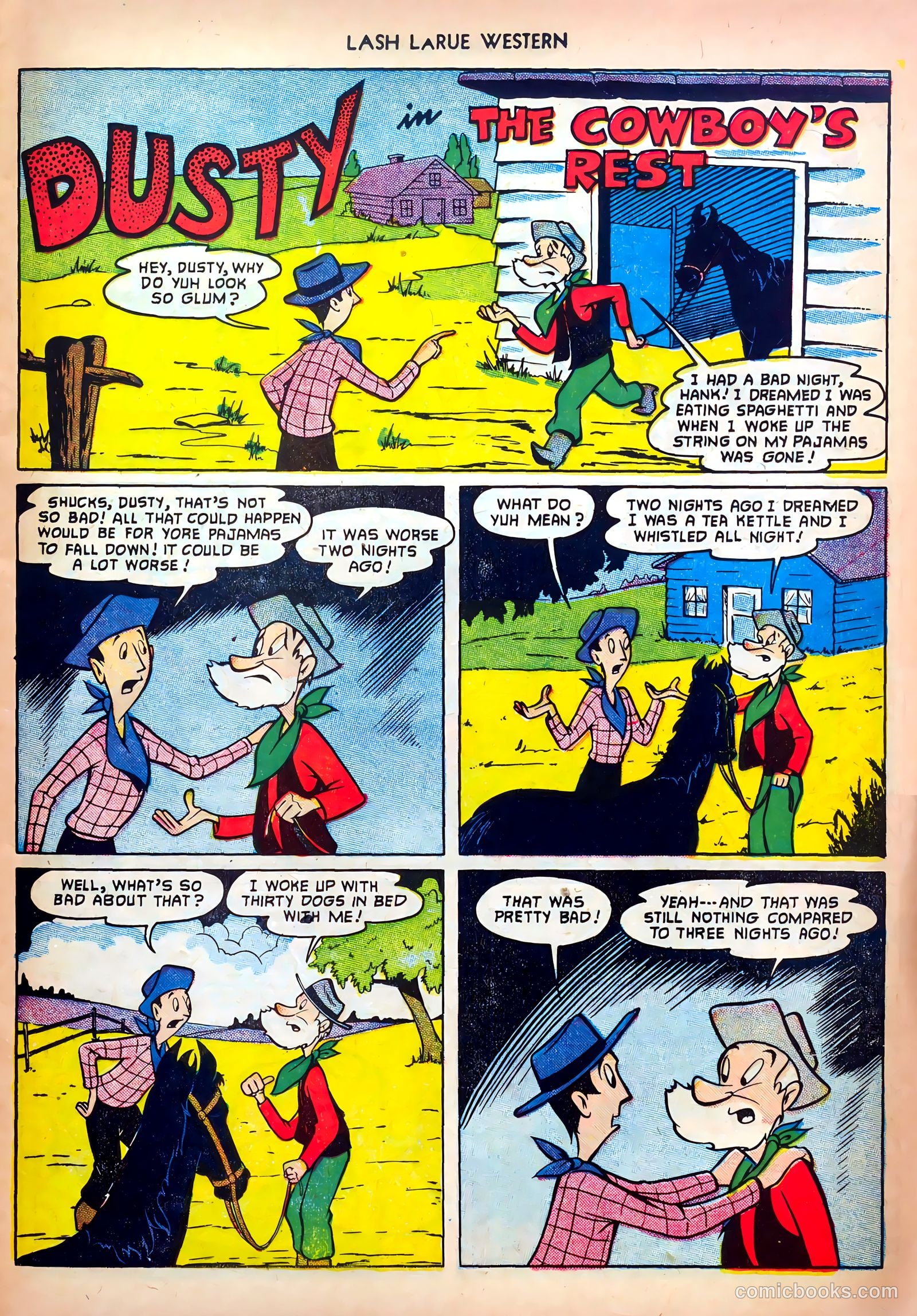 Lash LaRue Western #32 (1952) — page 13 of 36