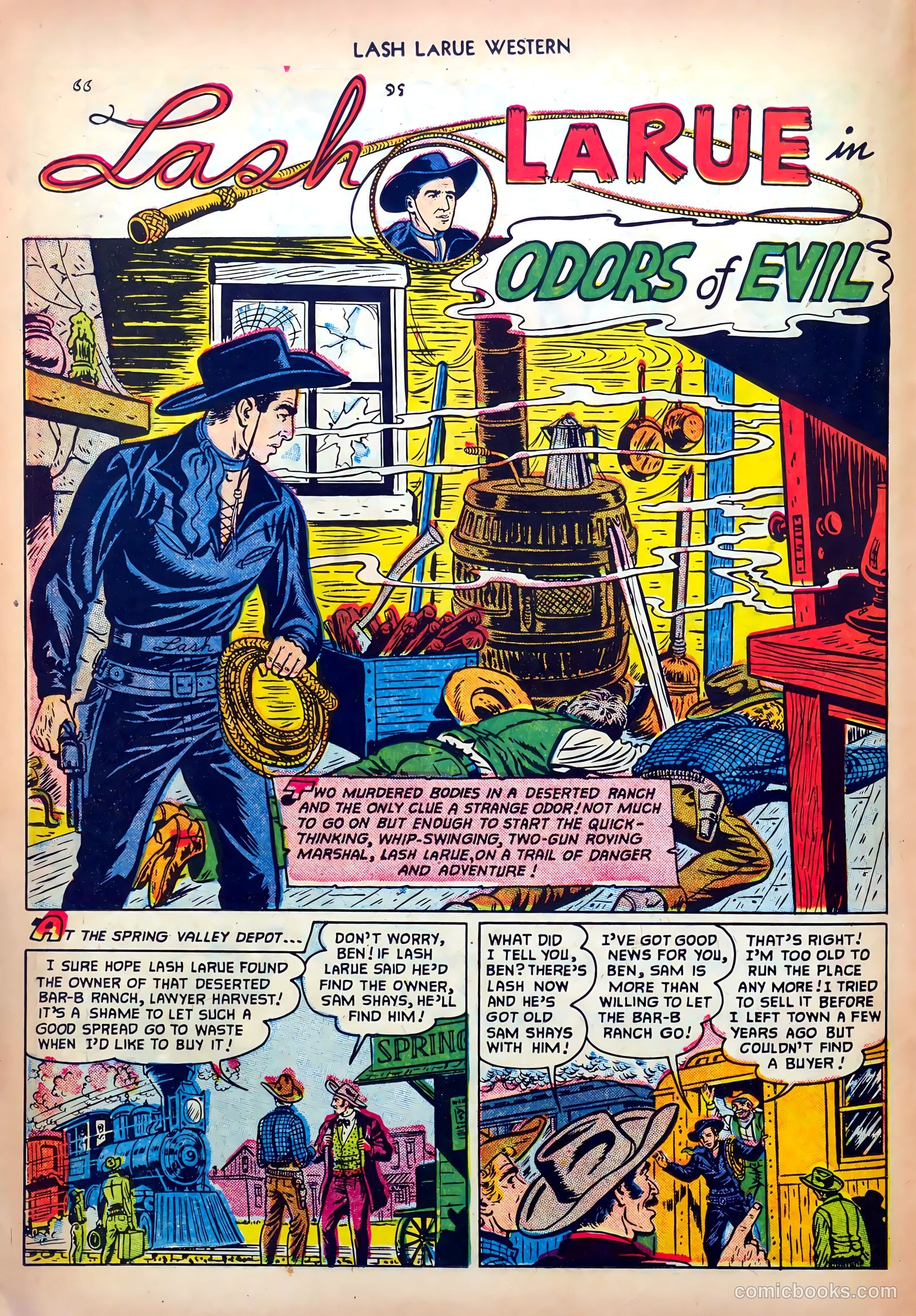 Lash LaRue Western #32 (1952) — page 18 of 36