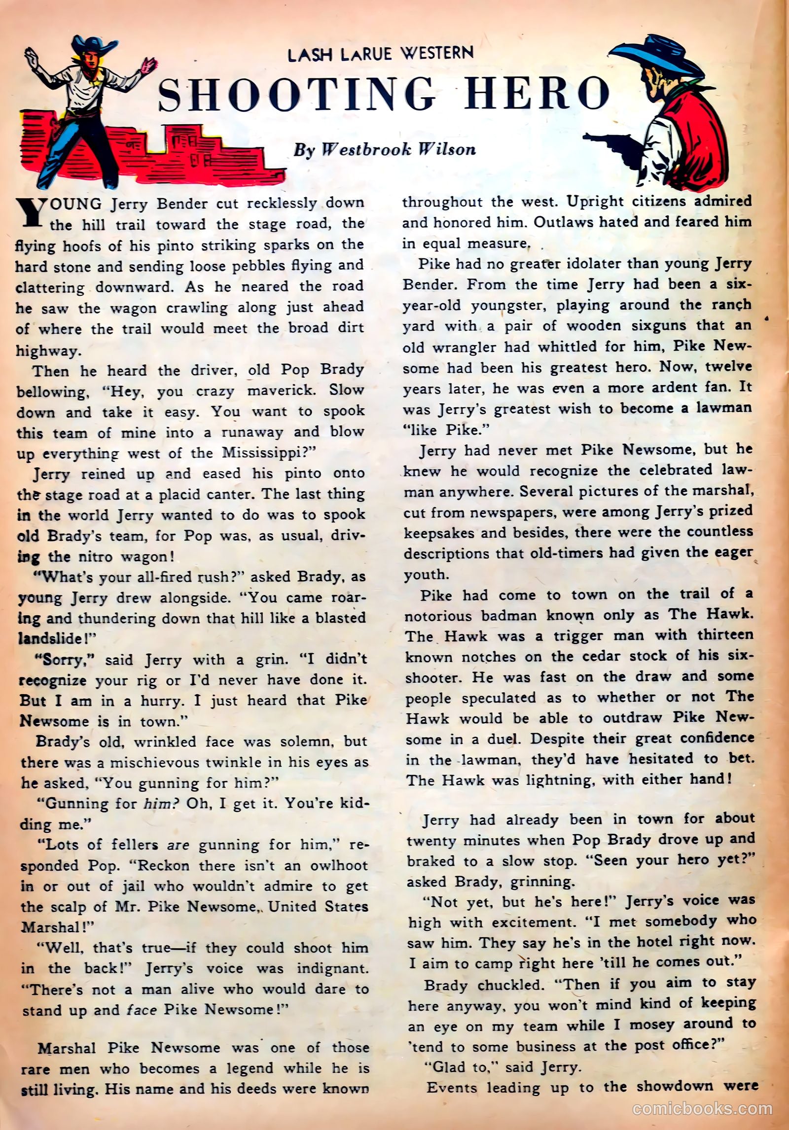 Lash LaRue Western #32 (1952) — page 24 of 36