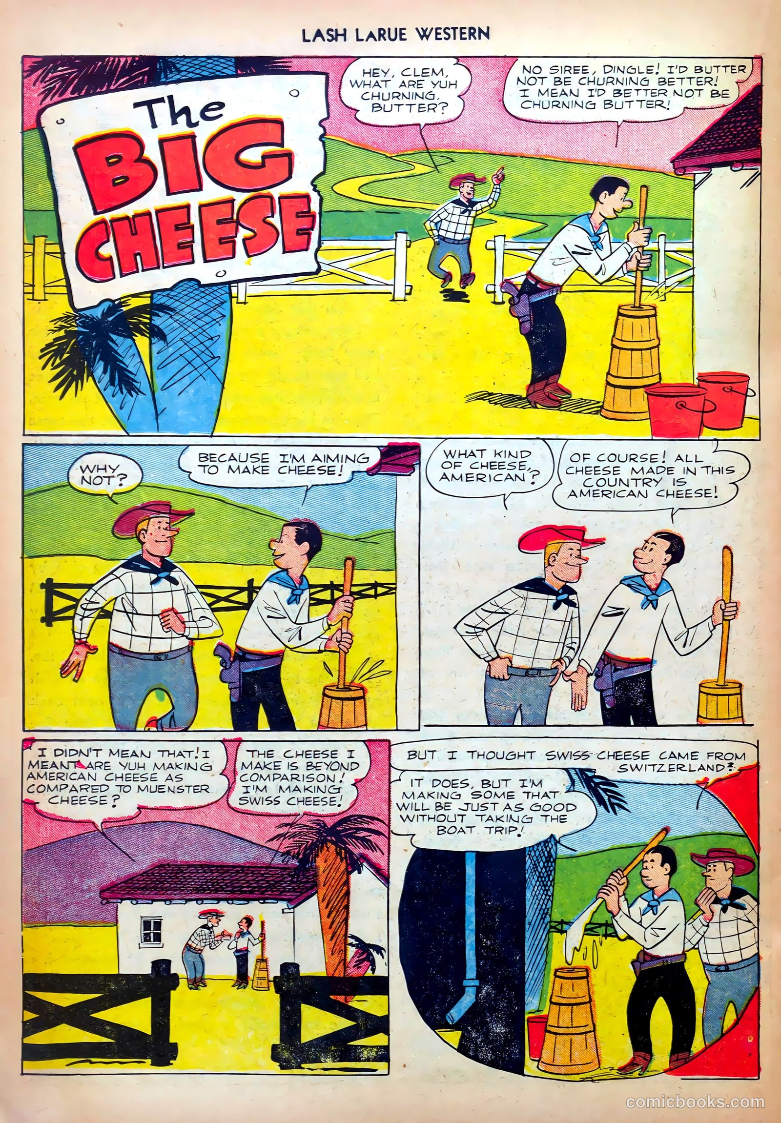 Lash LaRue Western #32 (1952) — page 26 of 36