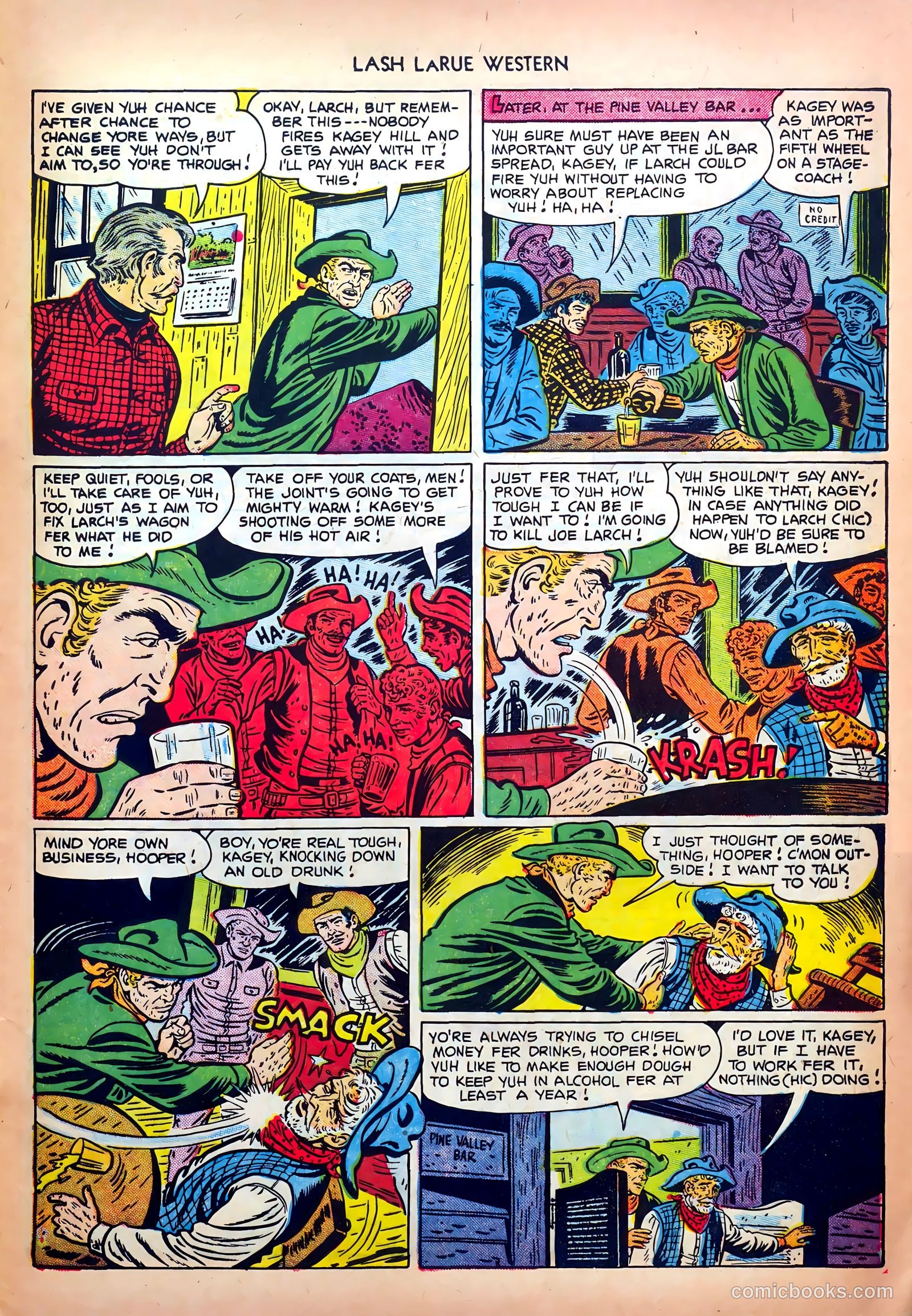 Lash LaRue Western #32 (1952) — page 29 of 36